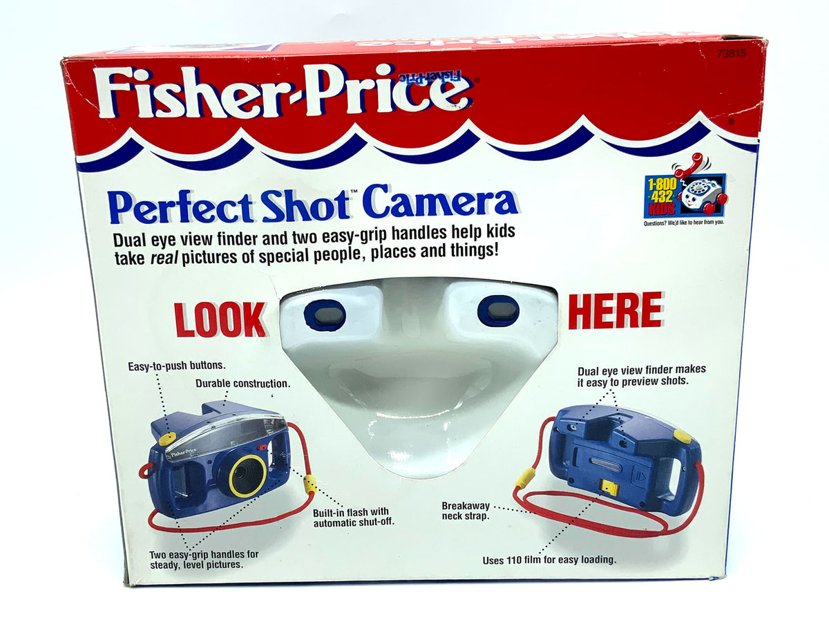 Appareil photo compact Fischer Price Perfect Shot, neuf dans son emballage d'origine, appareil photo argentique
