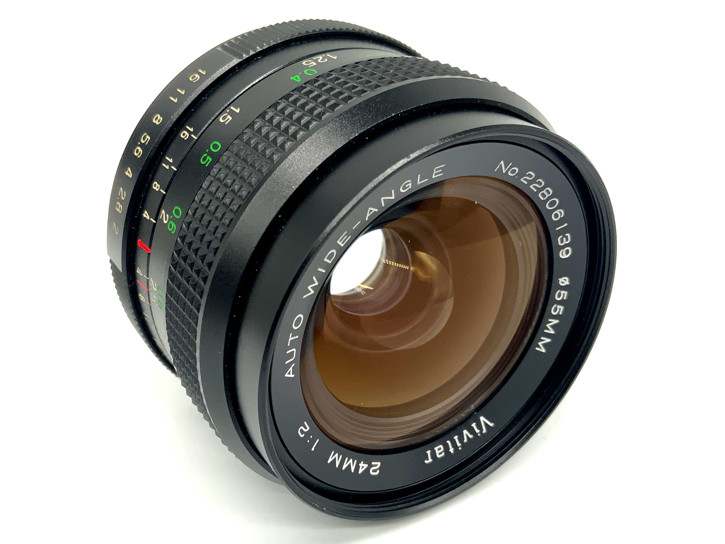 Vivitar Auto Wide-Angle 24mm 1:2 Objektiv Festbrennweite (M42)