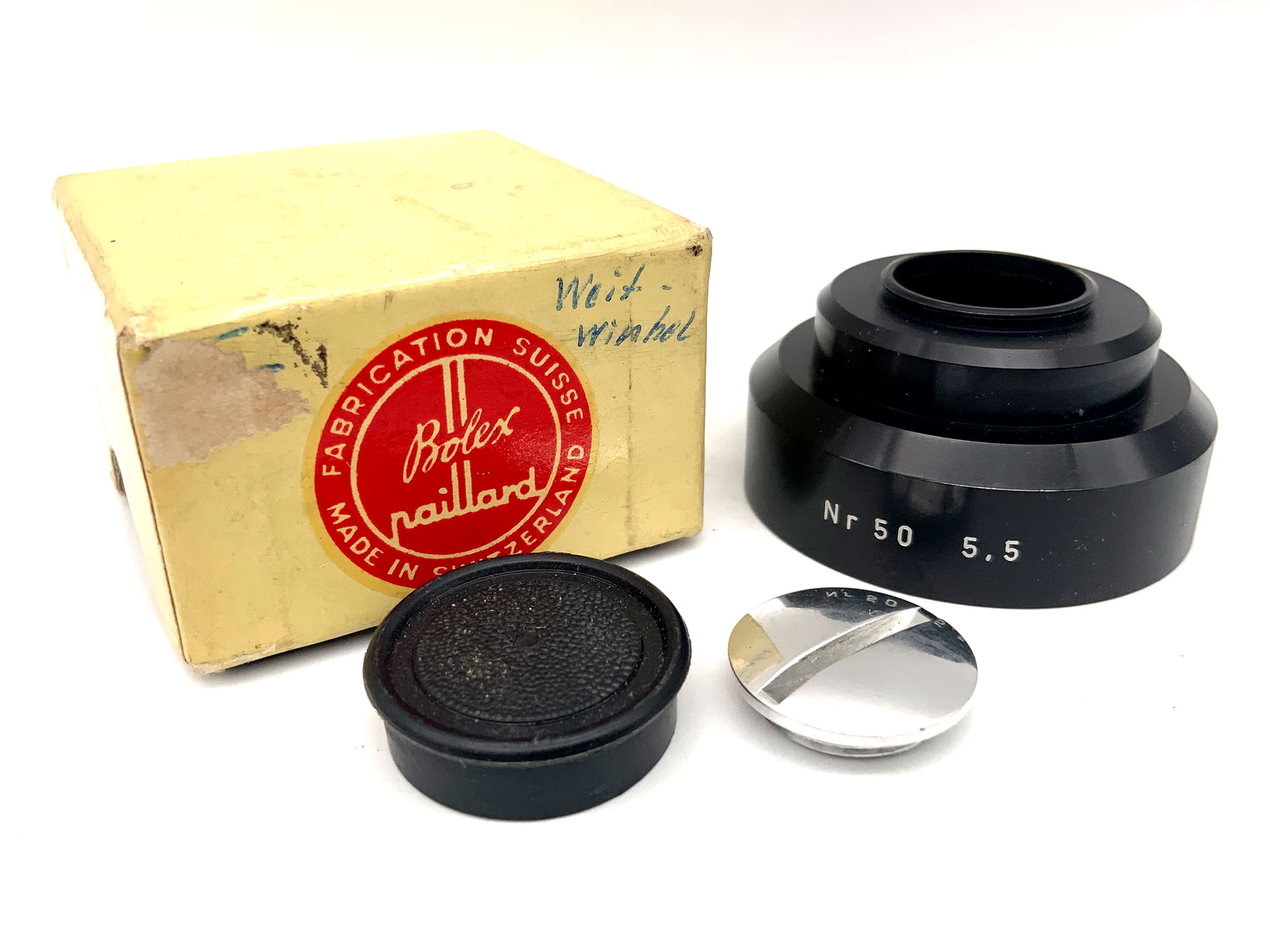 Schneider Kreuznach No. 50 5.5 Lens Hood Cinegon 5.5cm 1.8 Sunshade