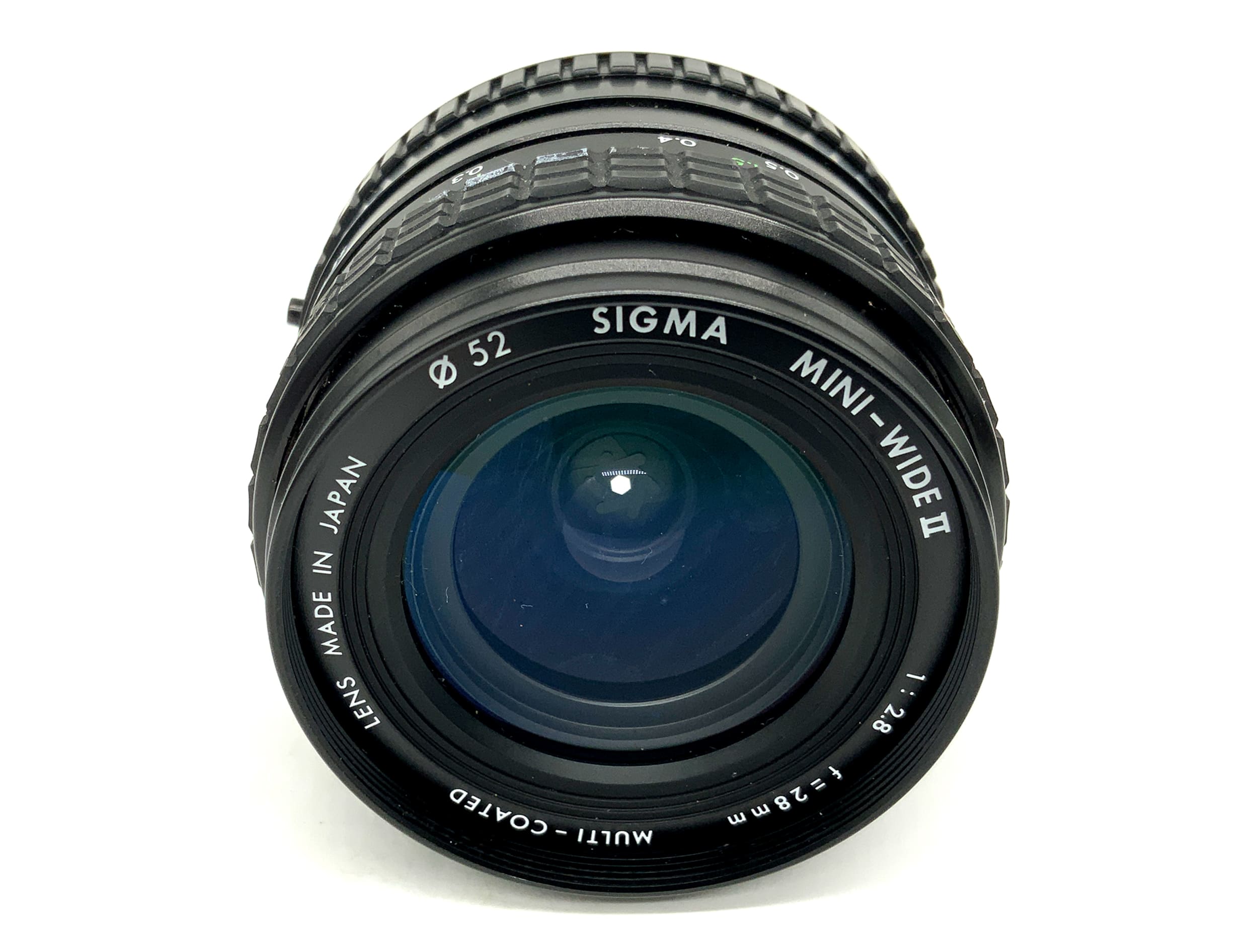 Sigma Mini Wide II MC 28mm 1:2.8 Objektiv Festbrennweite (Pentax K) Nebel!