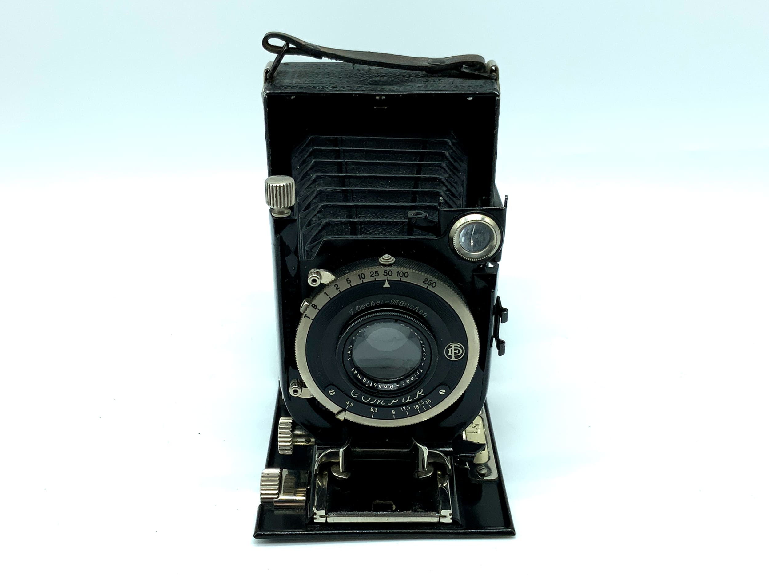 Chambre photographique avec objectif Rodenstock Trinar Anastigmat 10,5 cm 1:4,5