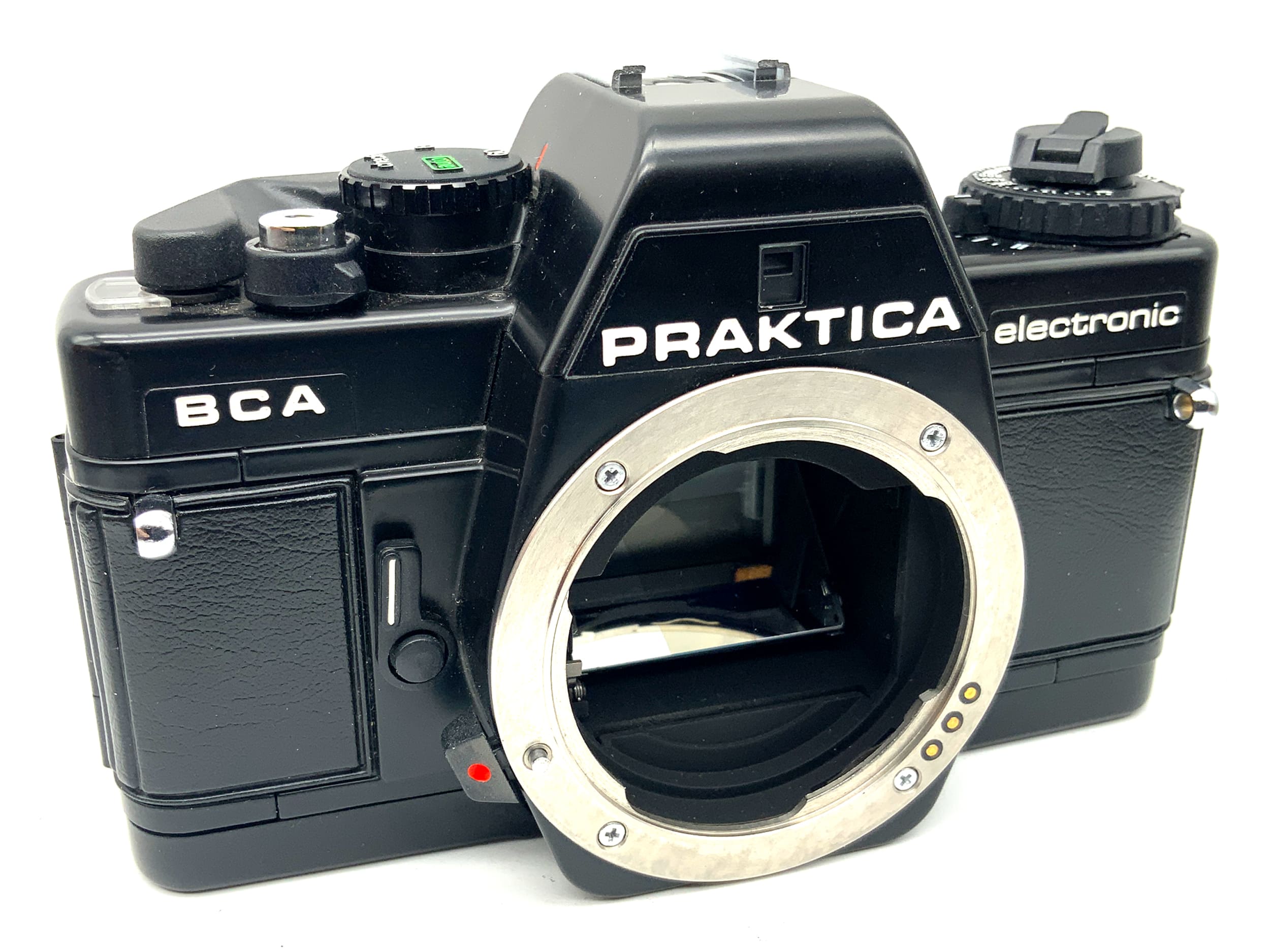 Praktica BCA electronic SLR with Praktica B 35mm SLR analog body