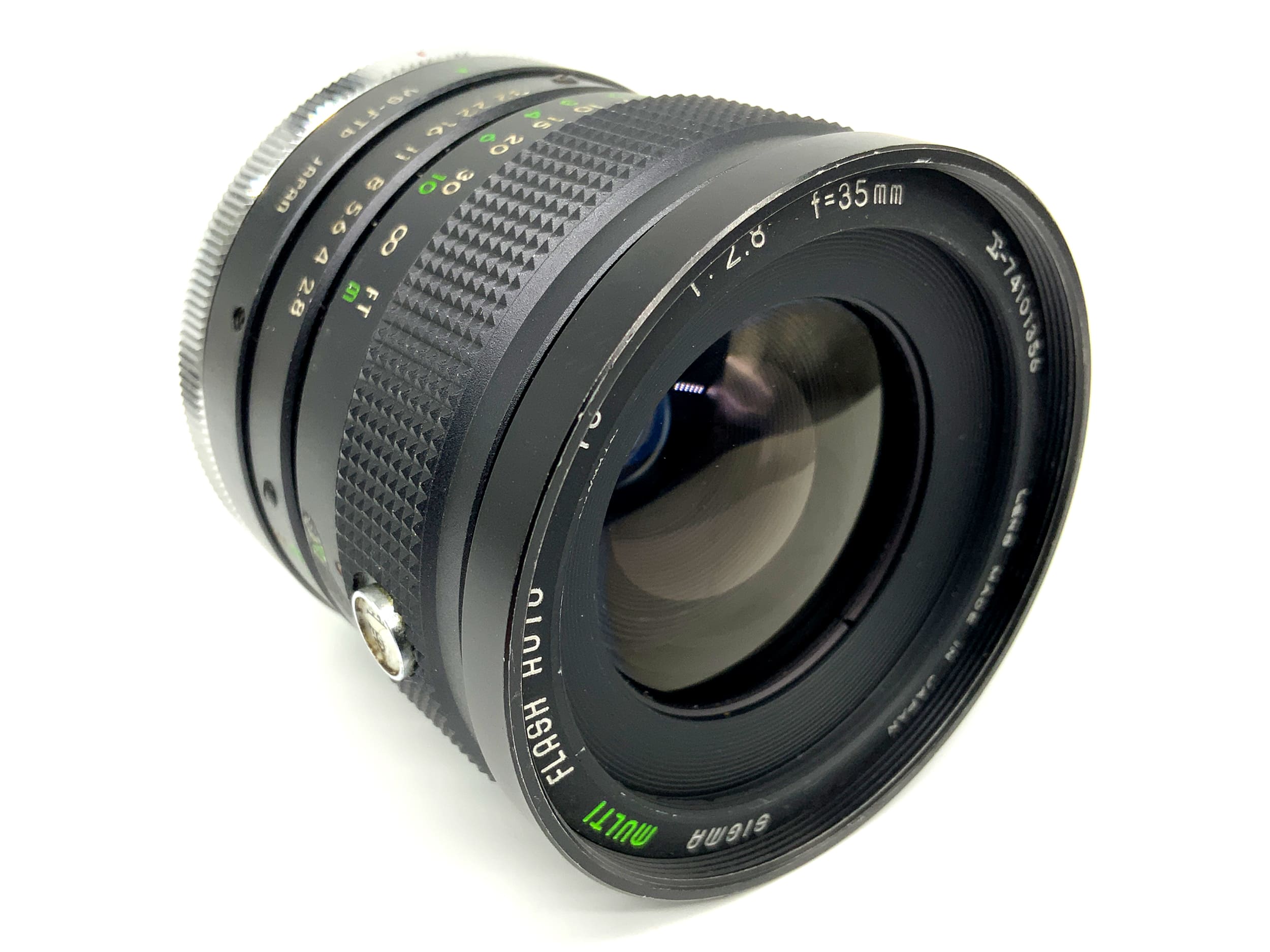 Sigma Multi Flash Auto YS 35mm 1:2.8 Objektiv Festbrennweite (Canon FD)
