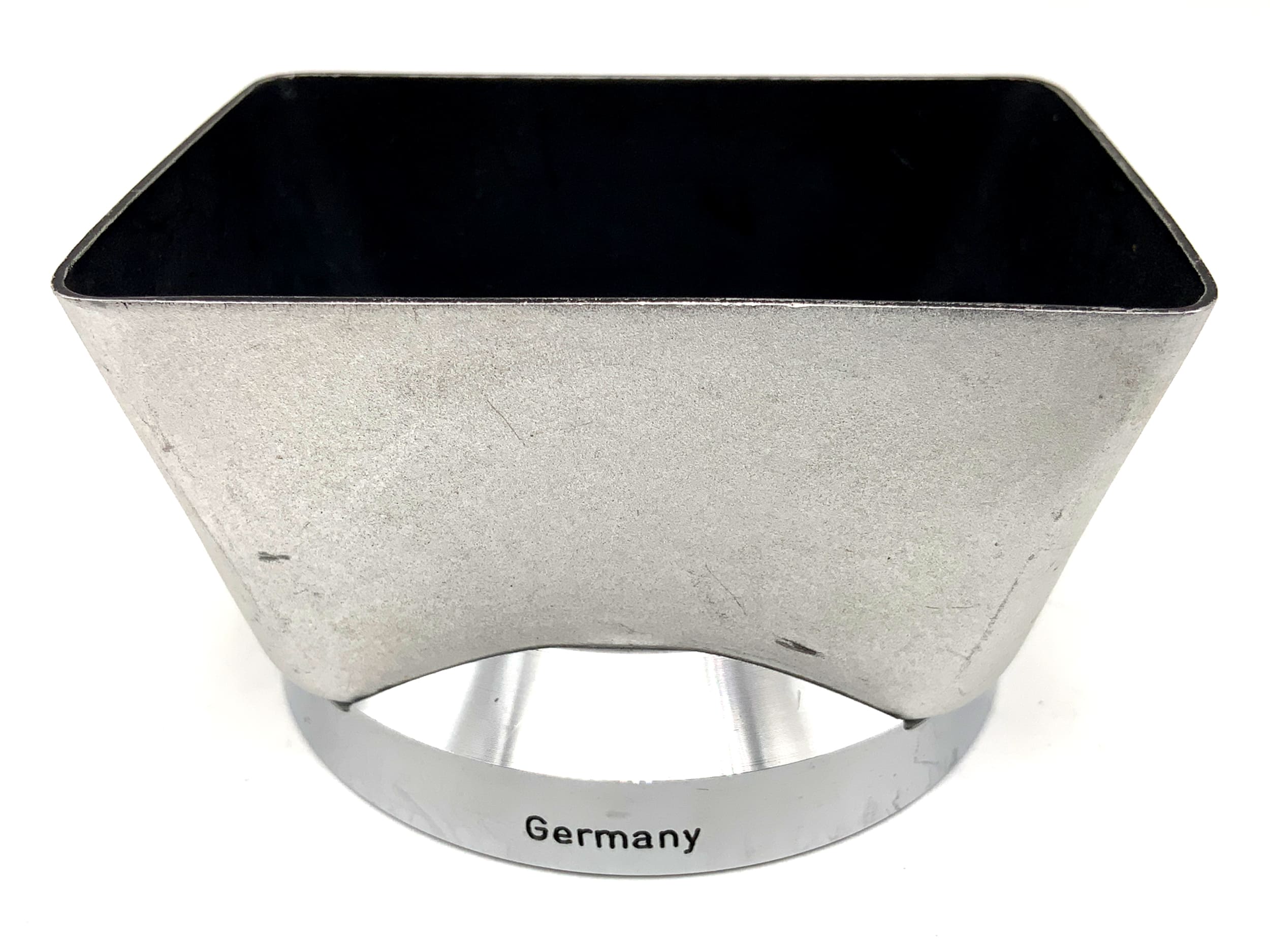 Zeiss Ikon B56 lens hood f 50-135mm Contarex metal silver sunshade