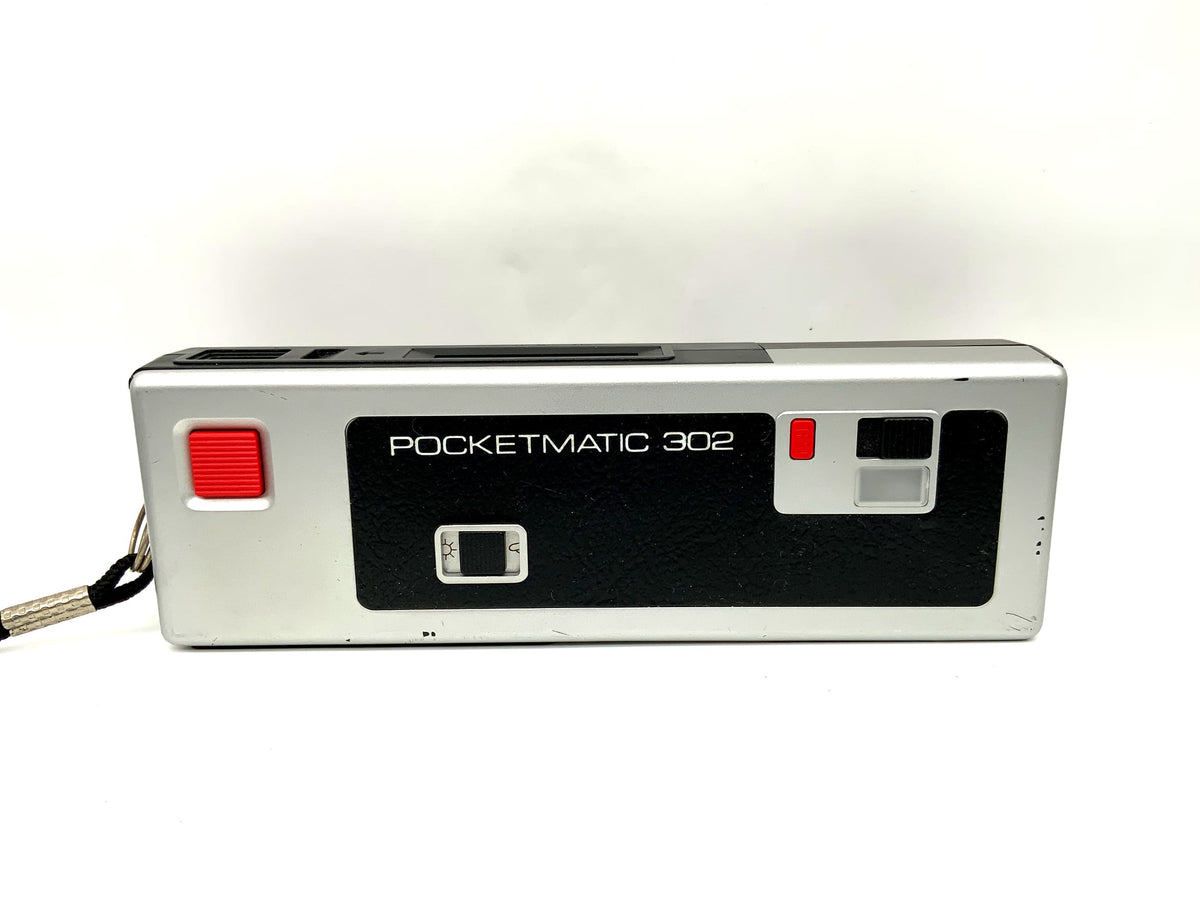 Panorama Pocketmatic 302 miniature camera with subminiature camera
