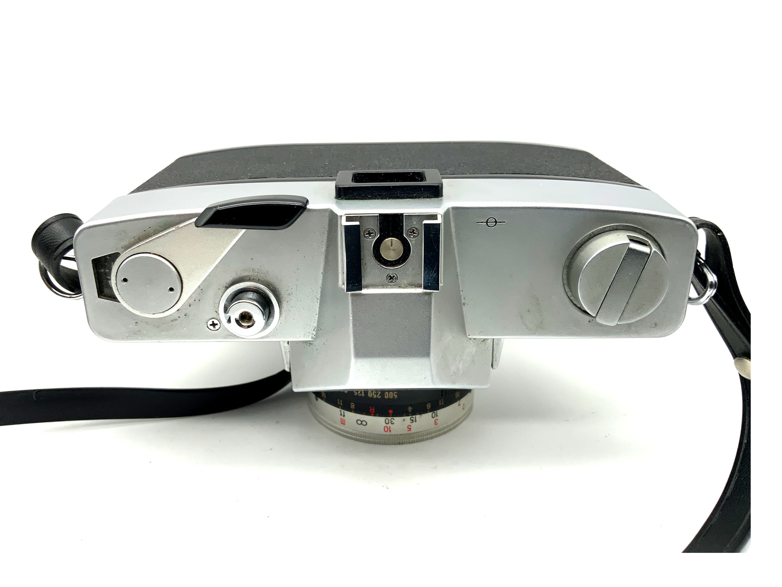 Boîtier reflex Mamiya 528 TL avec objectif Mamiya Sekor 1:2.8/48 35 mm.