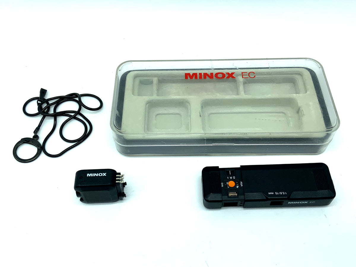 Appareil photo miniature Minox EC avec objectif subminiature 15 mm 1:5,6