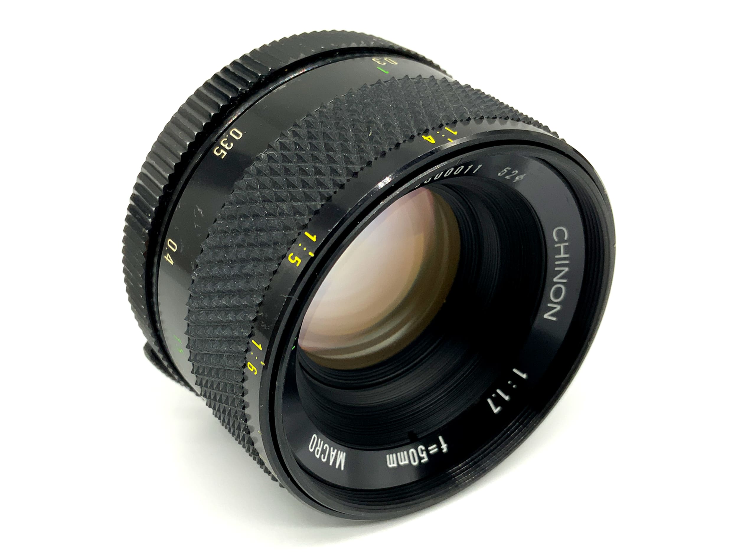 Chinon Macro MC 50mm 1:1.7 Objektiv Festbrennweite (M42)