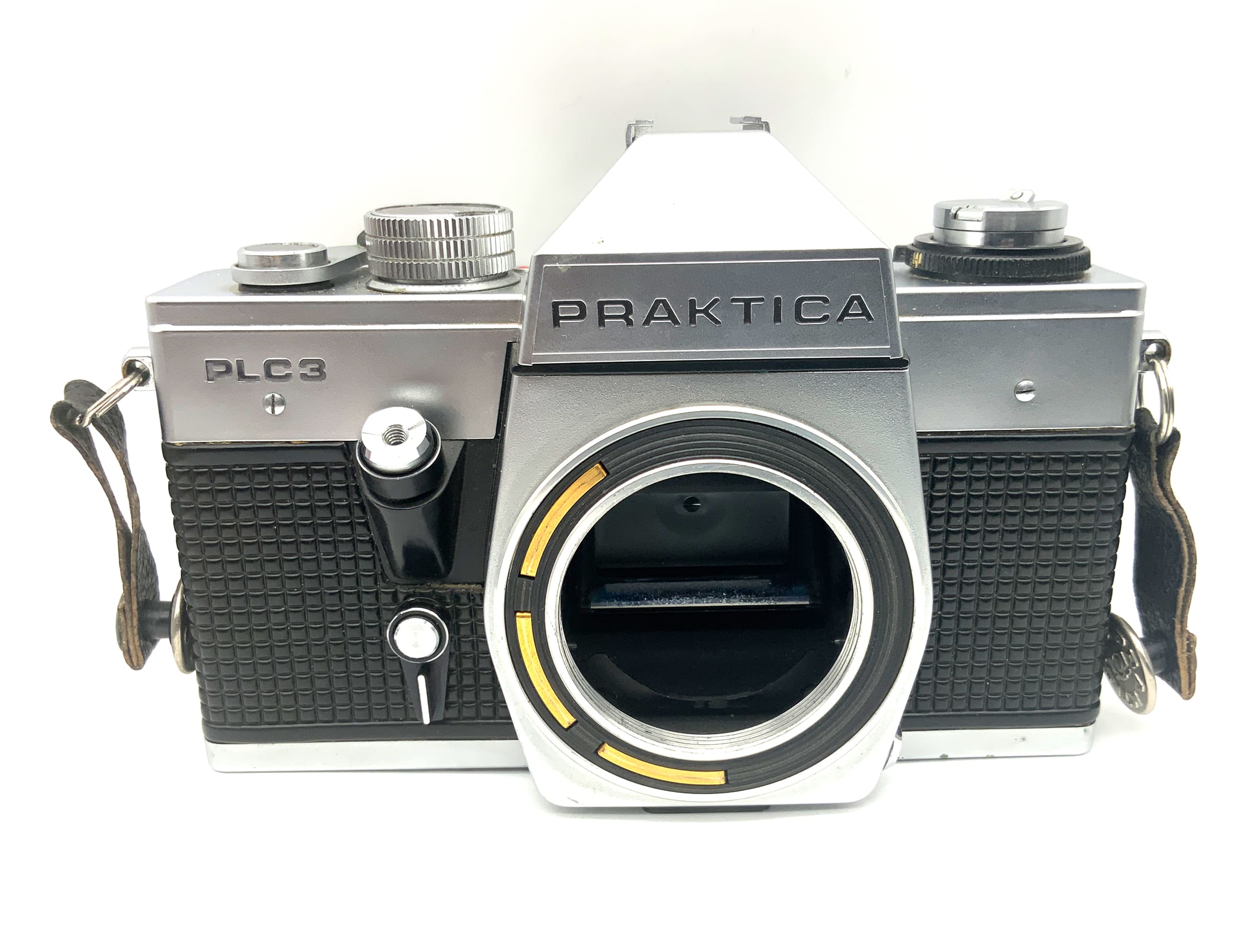 Praktica PLC3 SLR 35mm Spiegelreflexkamera analog Body Gehäuse (M42)