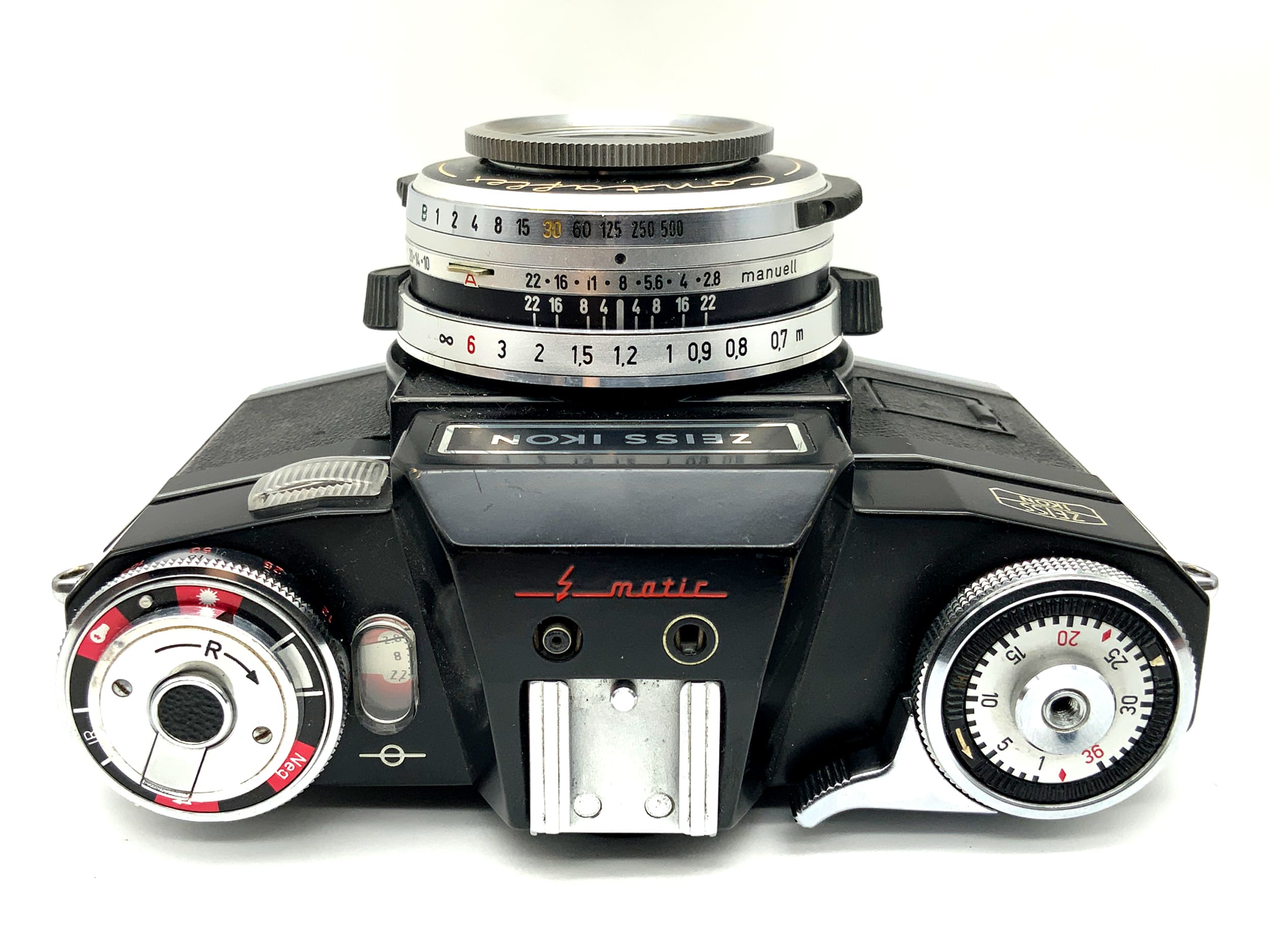 Zeiss Ikon Contaflex Super B SLR Synchro-Compur X 35mm SLR with Tessar 2.8 50mm