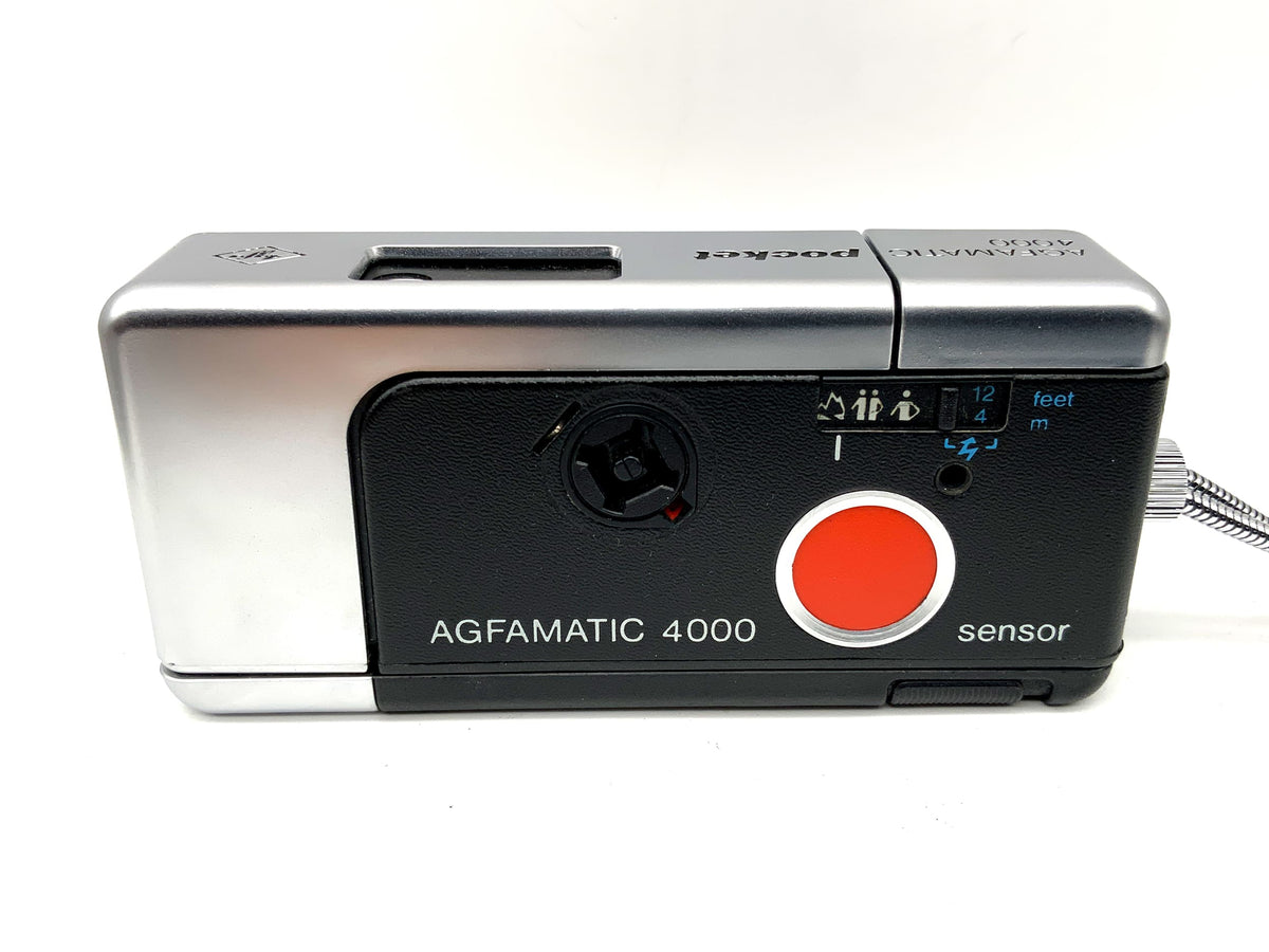 Agfa Agfamatic 4000 viewfinder camera with Color Apotar miniature analog camera