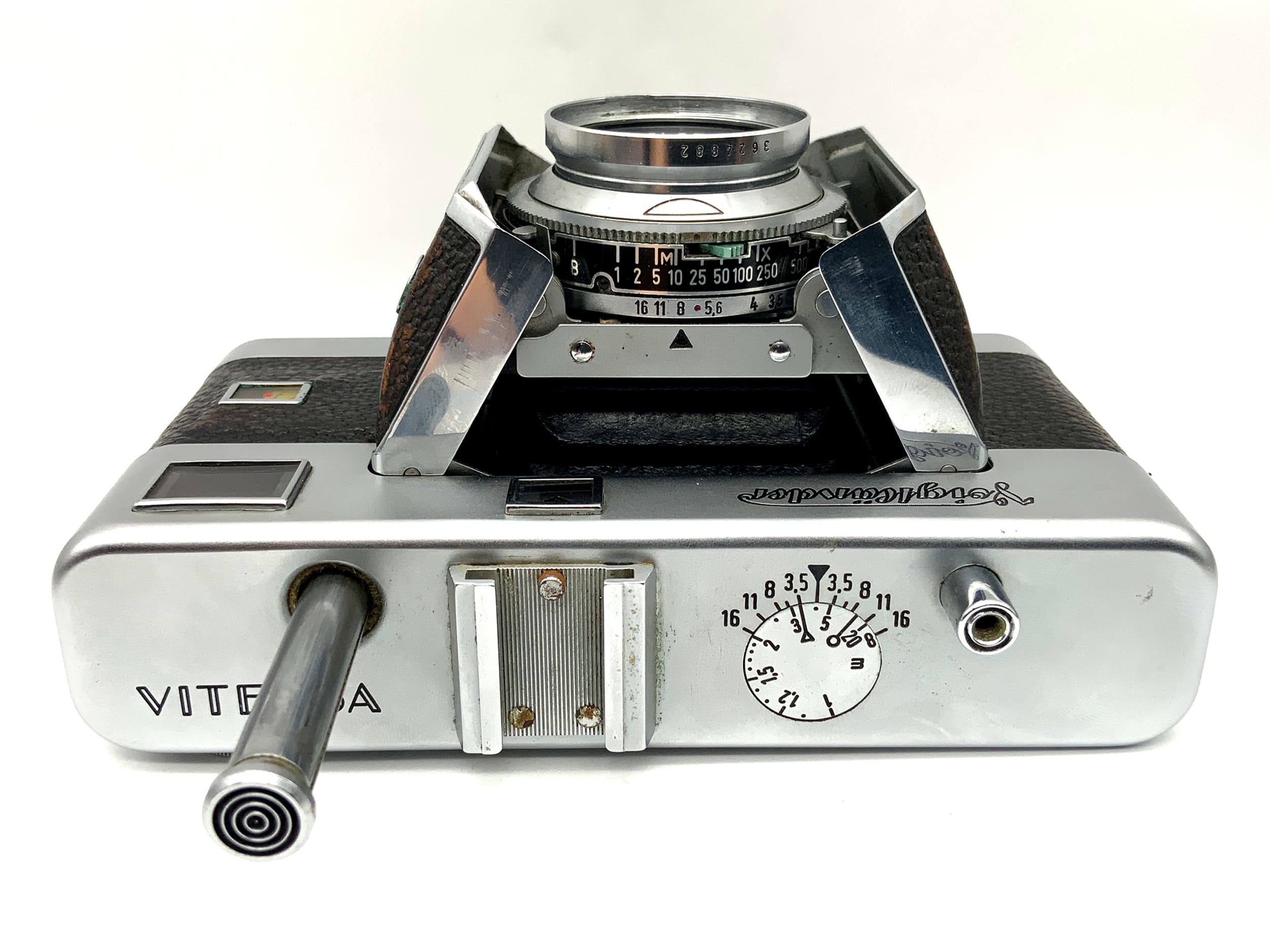 Appareil photo pliant Voigtländer Vitessa avec objectif Color-Skopar 1:3,5 50 mm Synchro-Compur