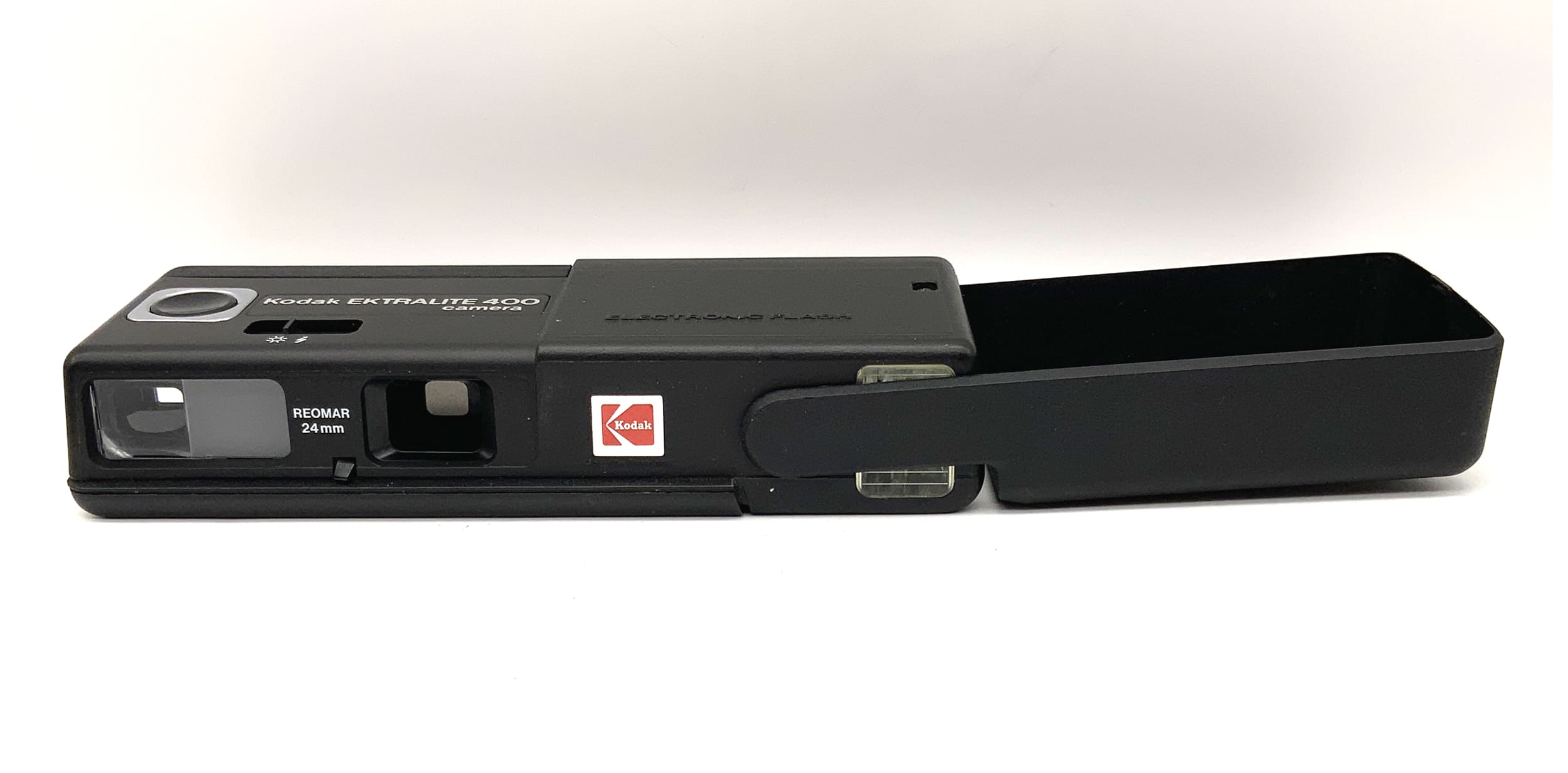 Appareil photo à viseur Kodak Ektralite 400 avec appareil photo analogique miniature Reomar 24 mm