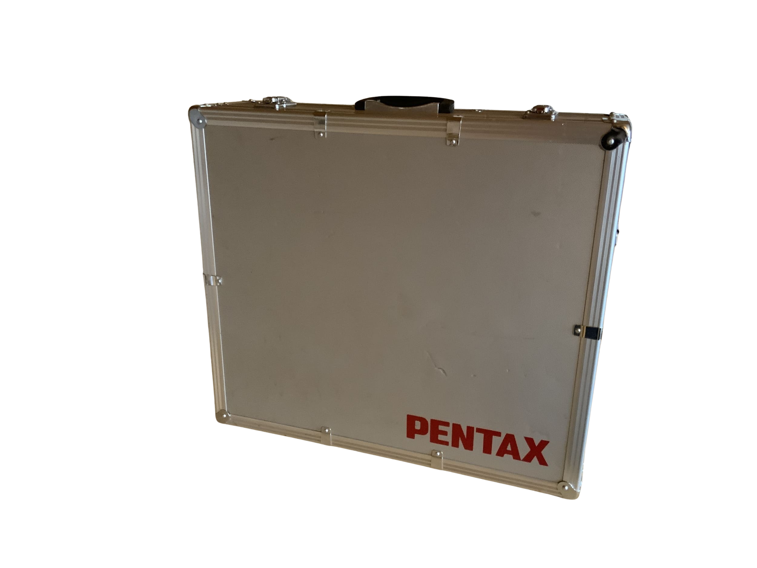 Étui pour appareil photo Pentax, étui en aluminium argenté pour matériel photo, env. 55 x 9 x 48 cm