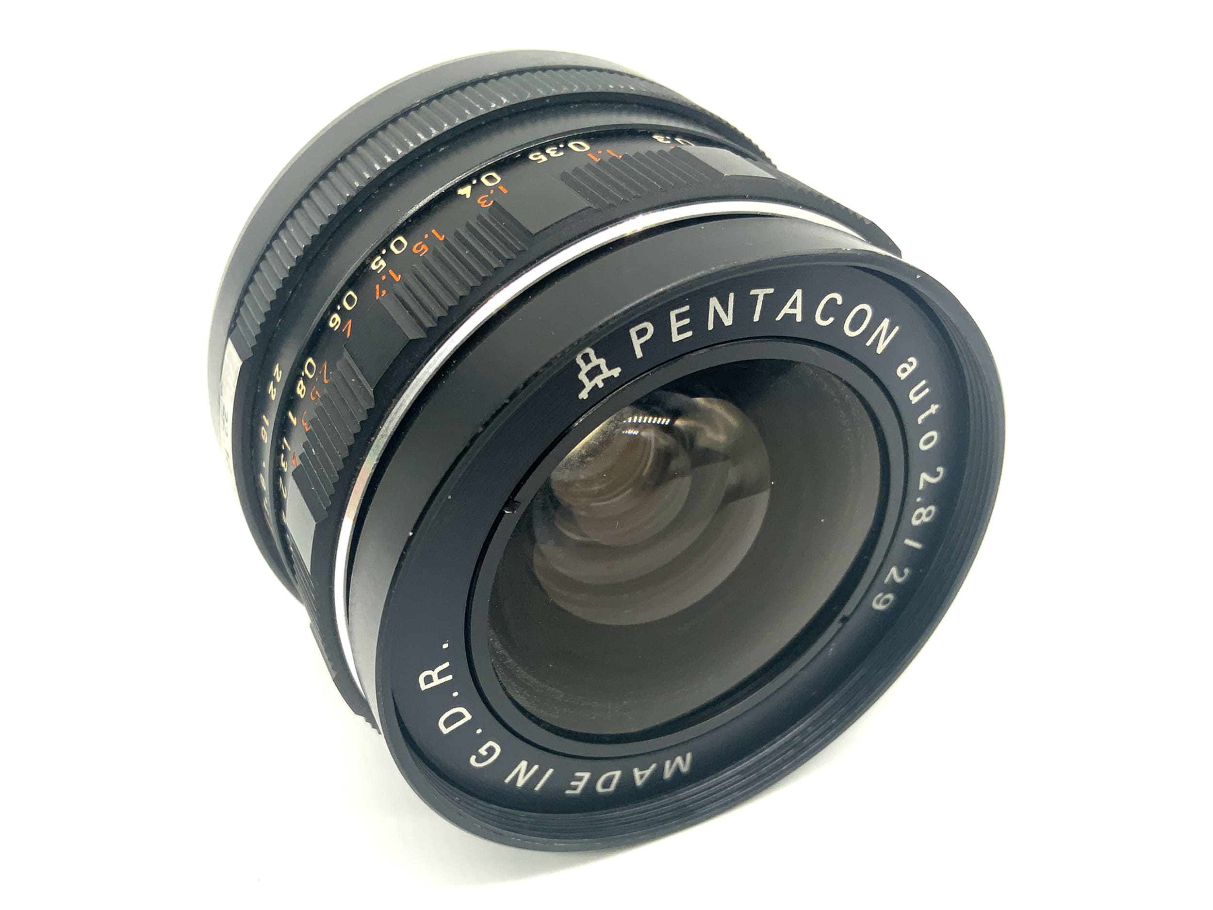 Pentacon Auto 29mm 1:2.8 Objektiv Festbrennweite (M42) Pilz!