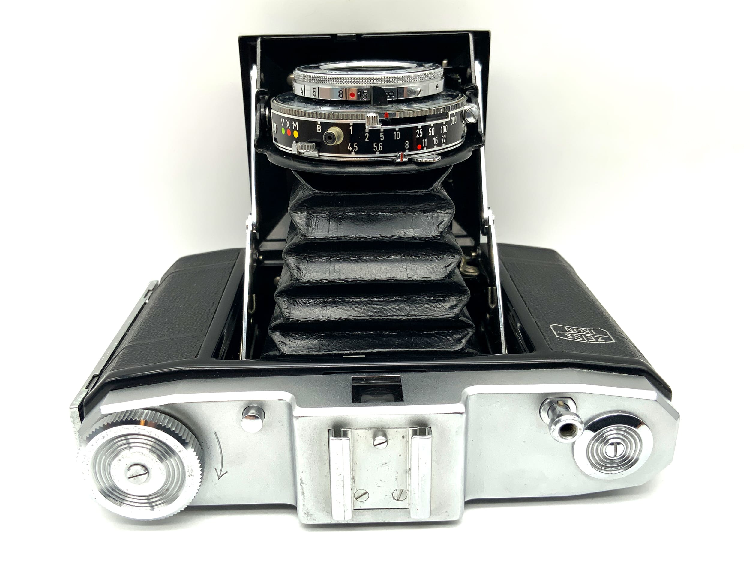 Appareil photo pliant Zeiss Ikon Nettar 518/16, objectif Novar Anastigmat 1:4.5 75 mm, Prontor SVS