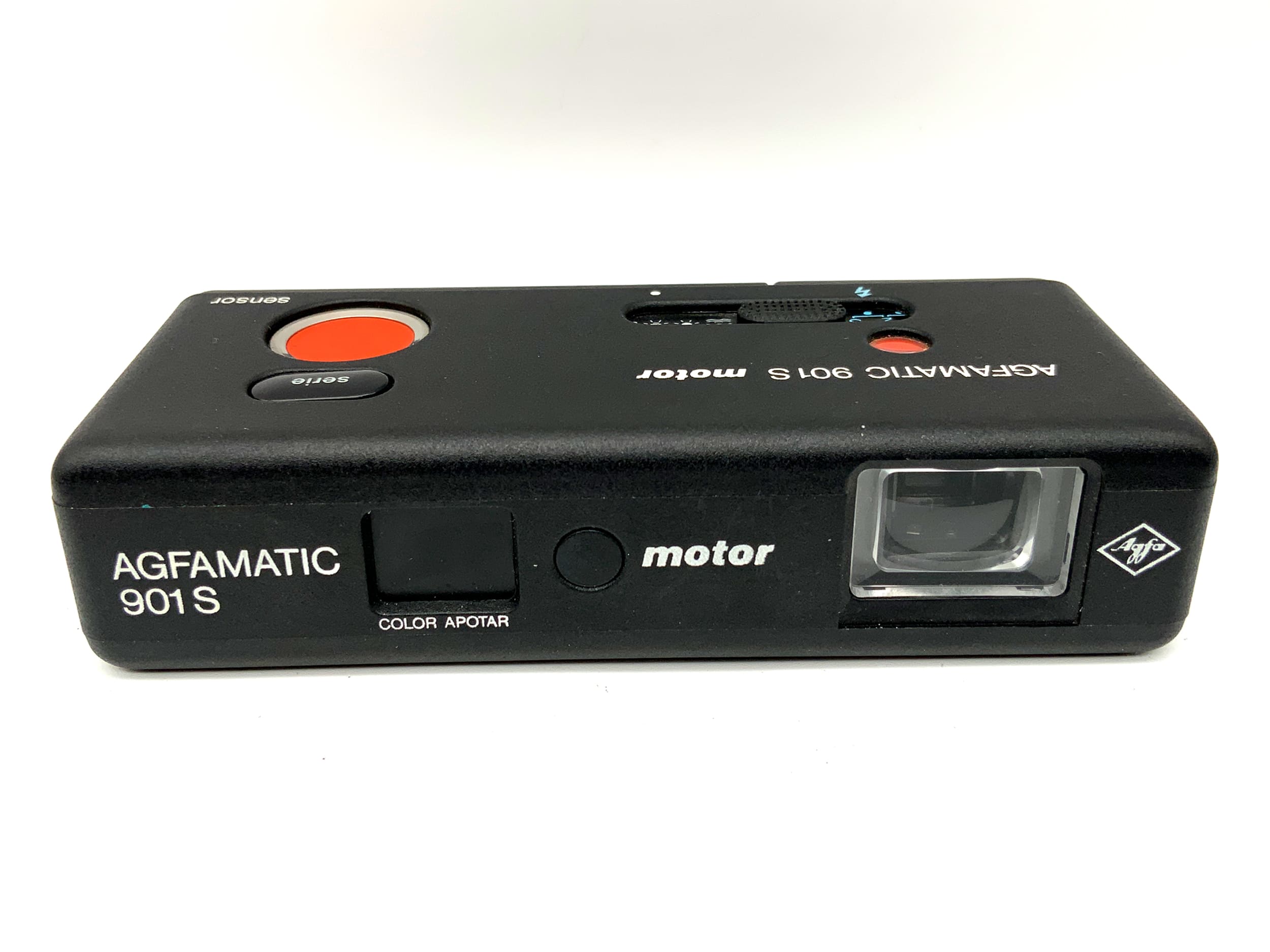 Appareil photo Agfa Agfamatic 901S à viseur motorisé, appareil photo miniature couleur analogique