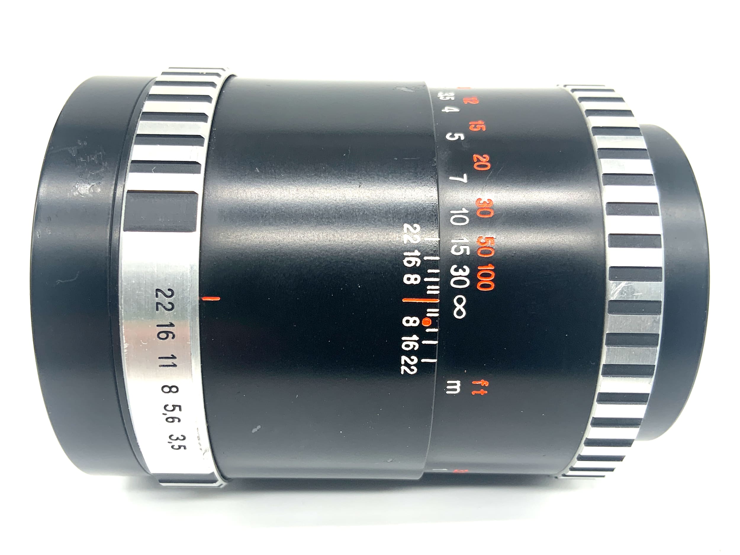 Carl Zeiss "aus Jena" Sonnar 135mm 1:3.5 Objektiv Zebra Festbrennweite (M42)
