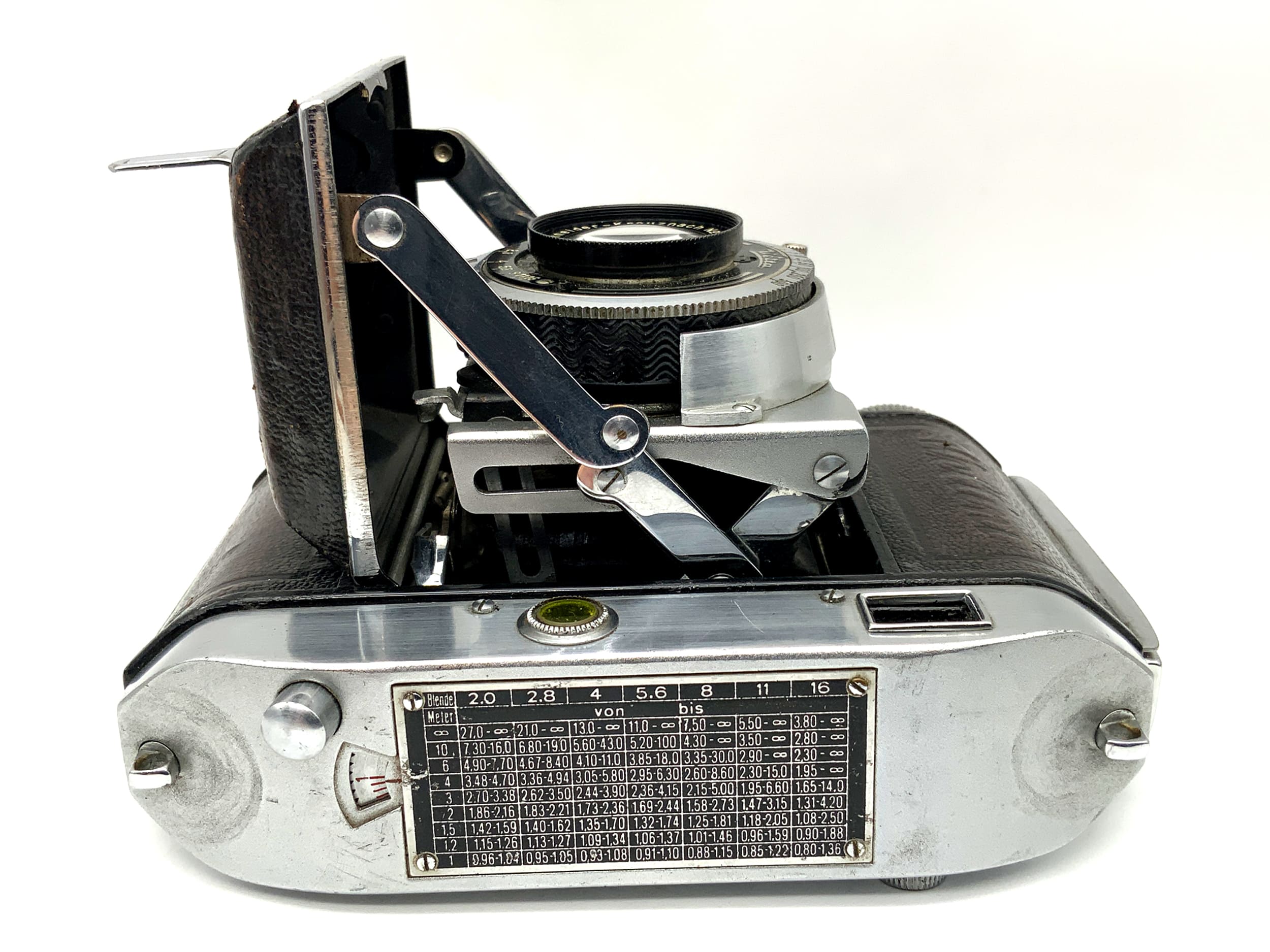 Appareil photo pliant Welta Weltini avec objectif Schneider Kreuznach Xenar 1:2.8 5cm Compur Rapid