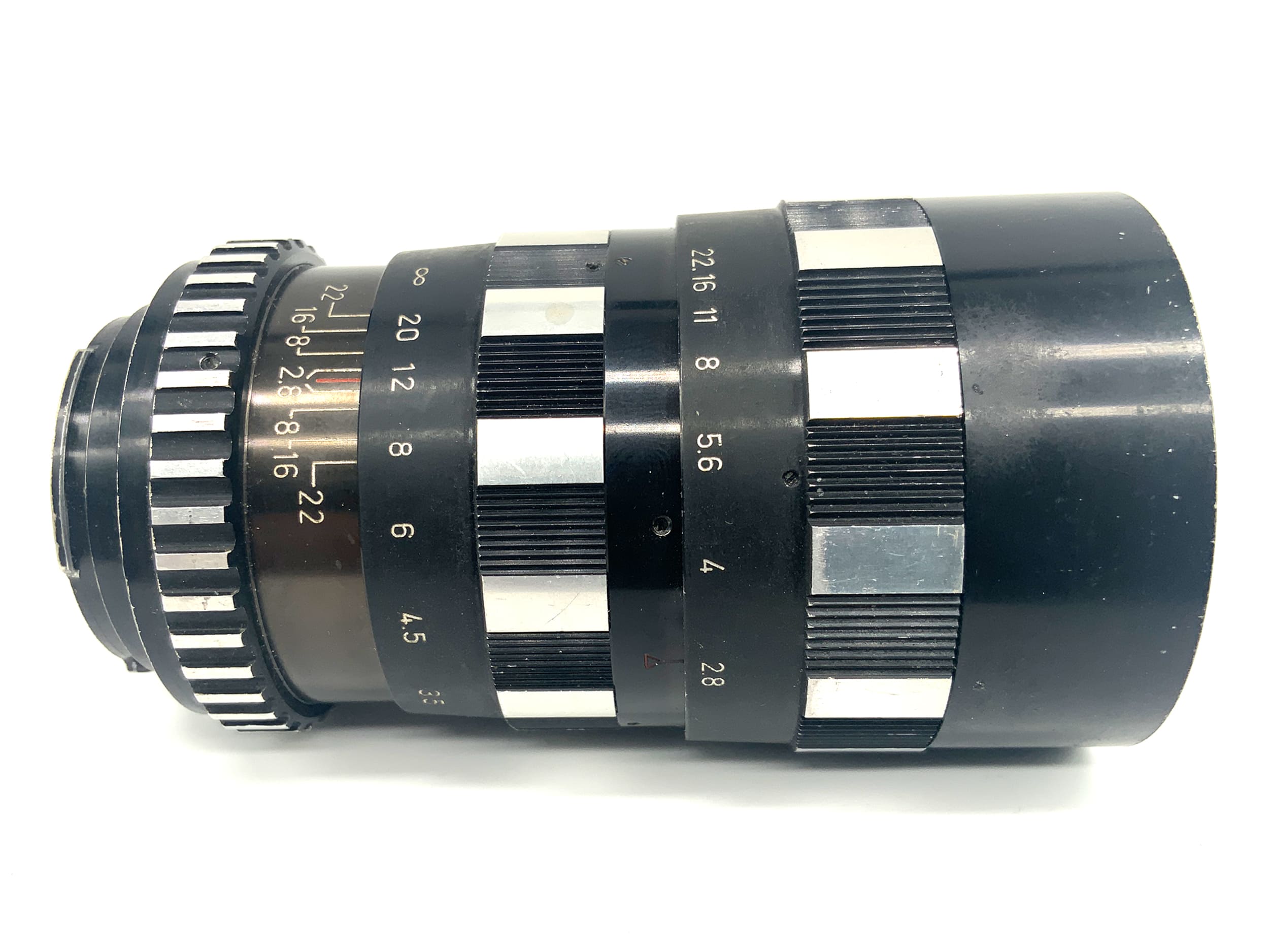 Enna München Tele-Ennalyt 135mm 1:3.5 Objektiv Zebra Festbrennweite (EXA)