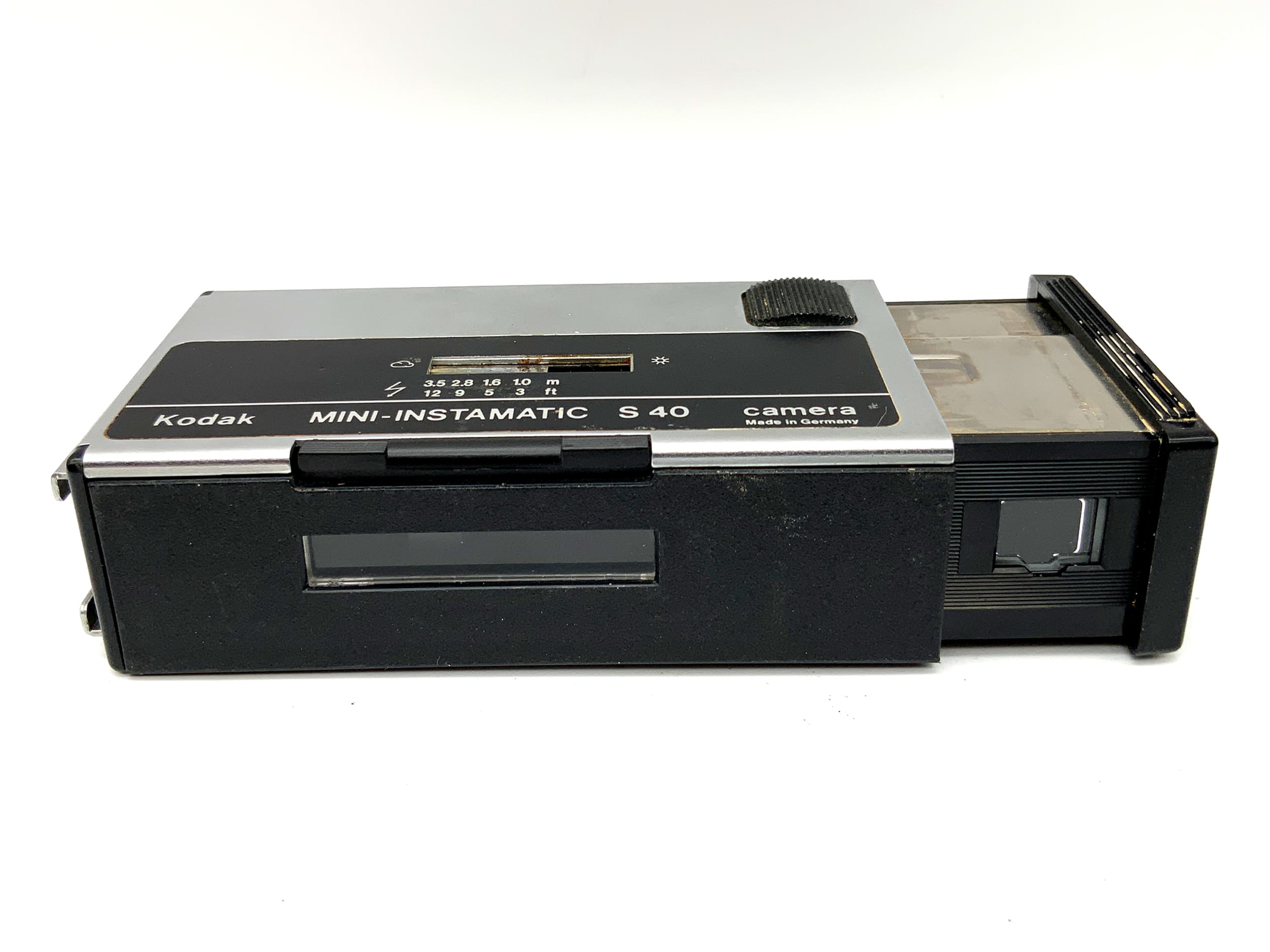 Appareil photo Kodak Mini-Instamatic S40 avec viseur et mini-objectif Reomar 5.6/25