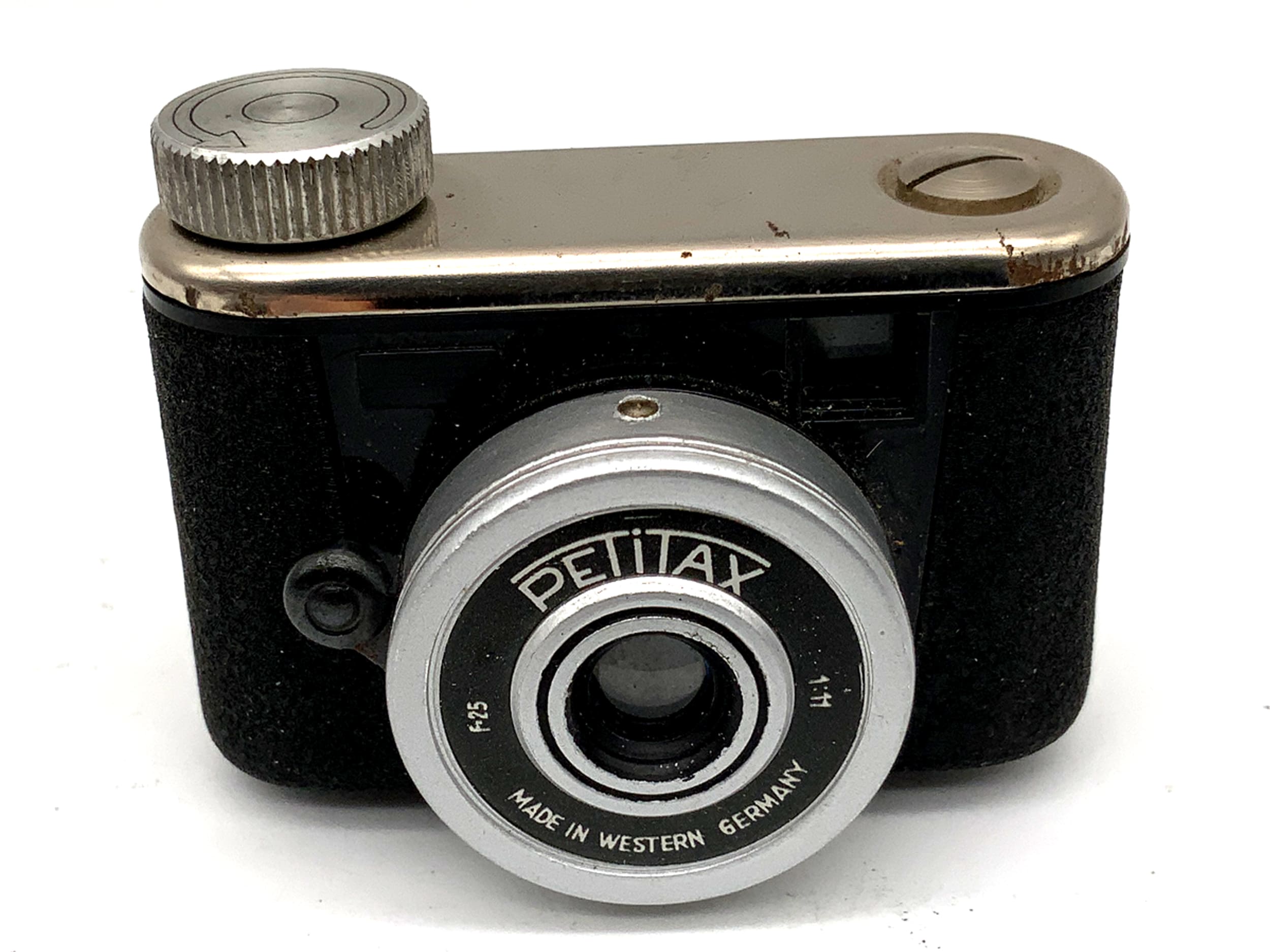 Appareil photo à viseur Petitax avec mini-appareil photo F25 1:11, appareil photo compact analogique