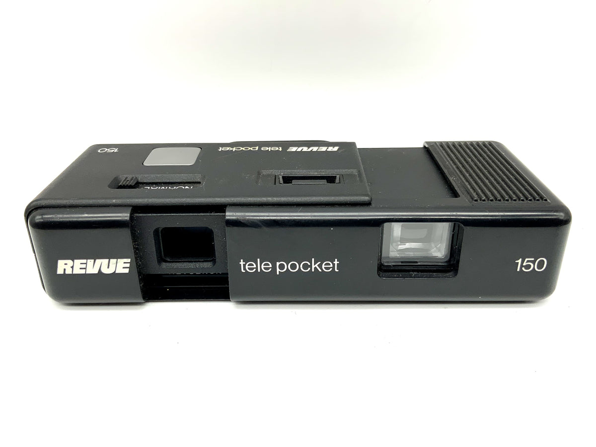 Revue Tele Pocket 150 viewfinder camera with Revuenon miniature camera analog camera