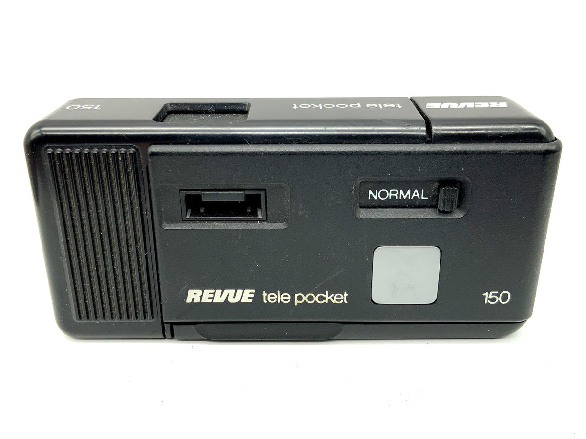 Revue Tele Pocket 150 viewfinder camera with Revuenon miniature camera analog camera