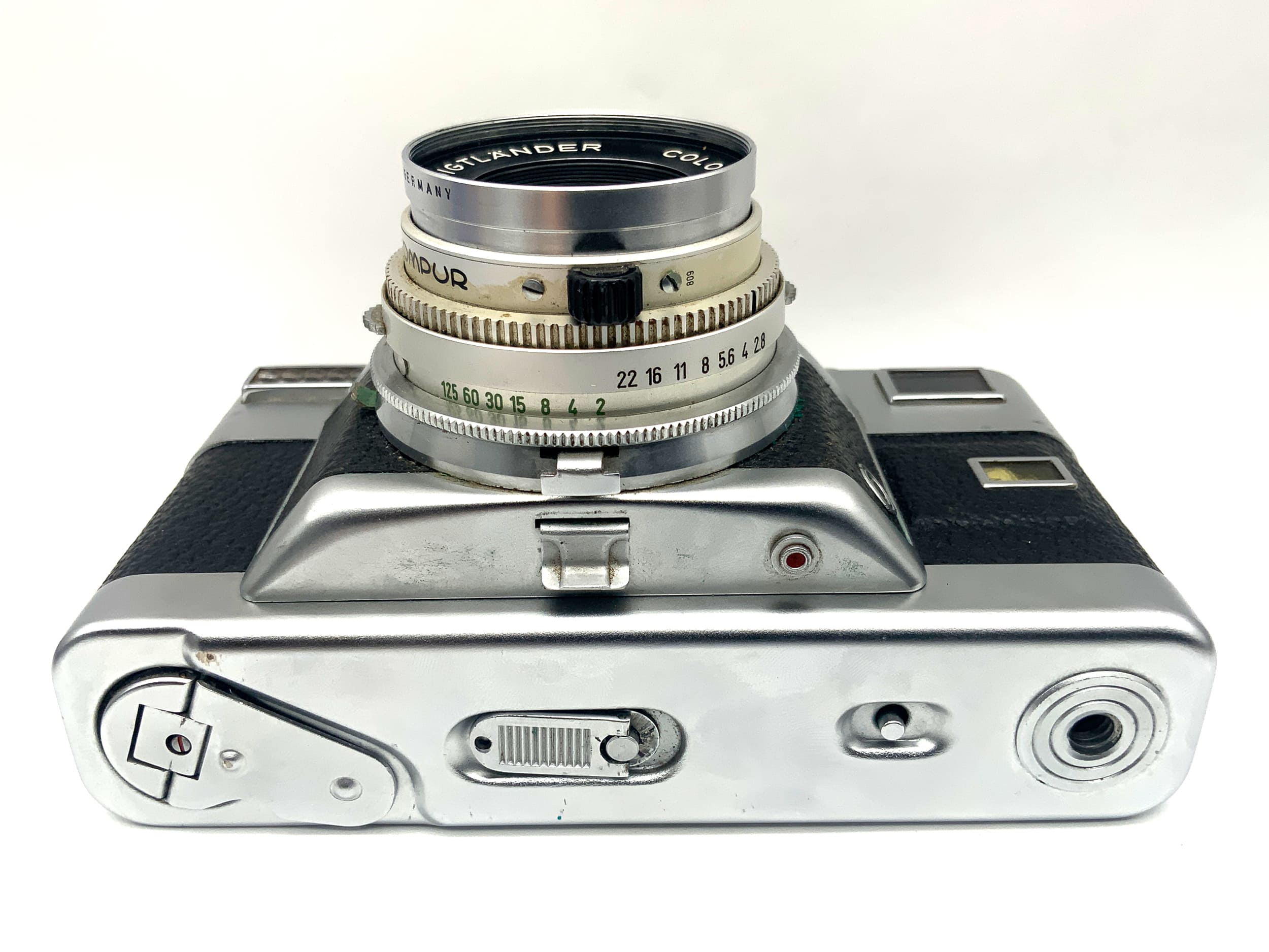 Appareil photo télémétrique Voigtländer Vitessa T avec appareil photo télémétrique Color-Skopar 50 mm 1:2,9