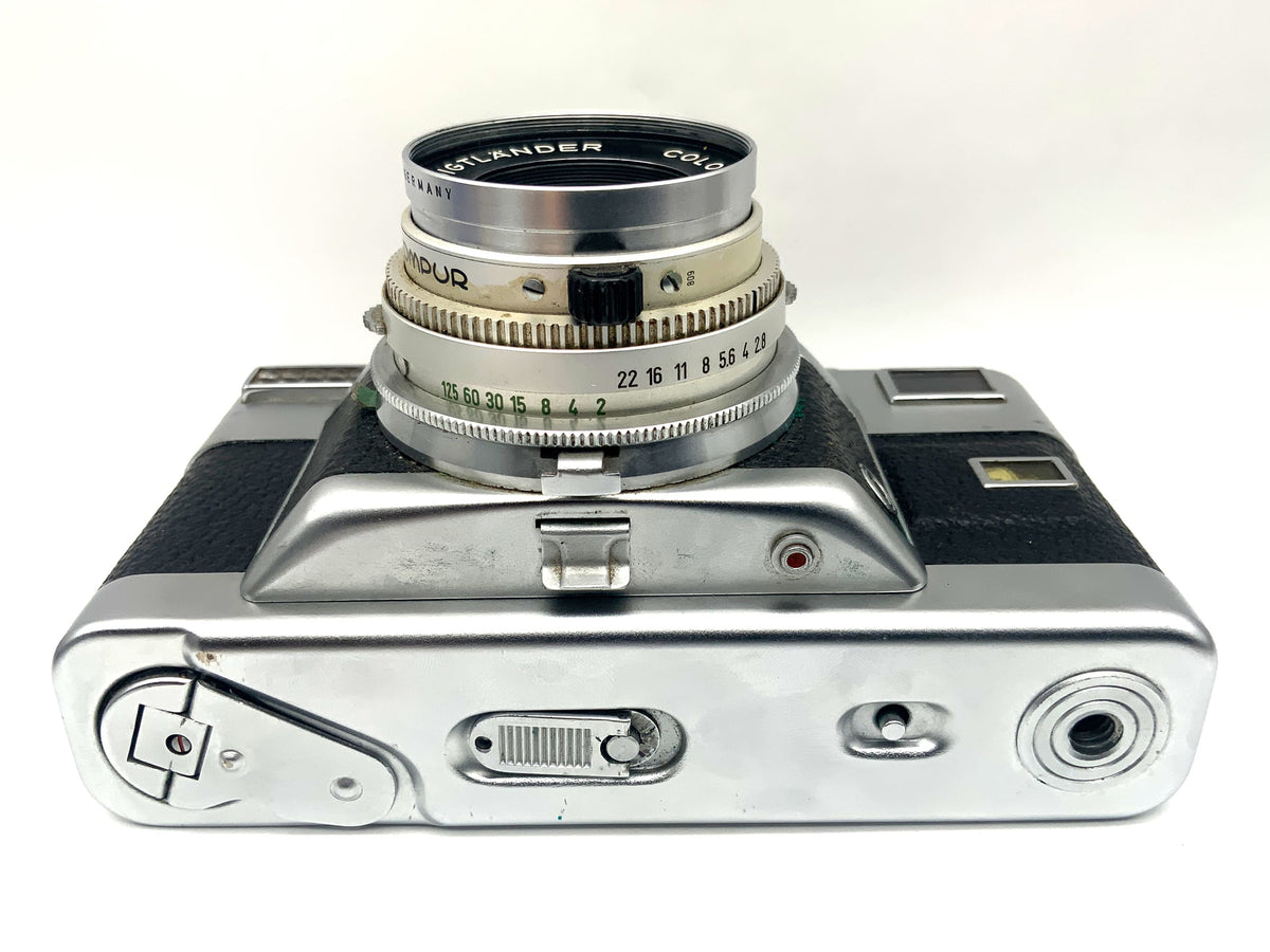 Appareil photo télémétrique Voigtländer Vitessa T avec appareil photo télémétrique Color-Skopar 50 mm 1:2,9