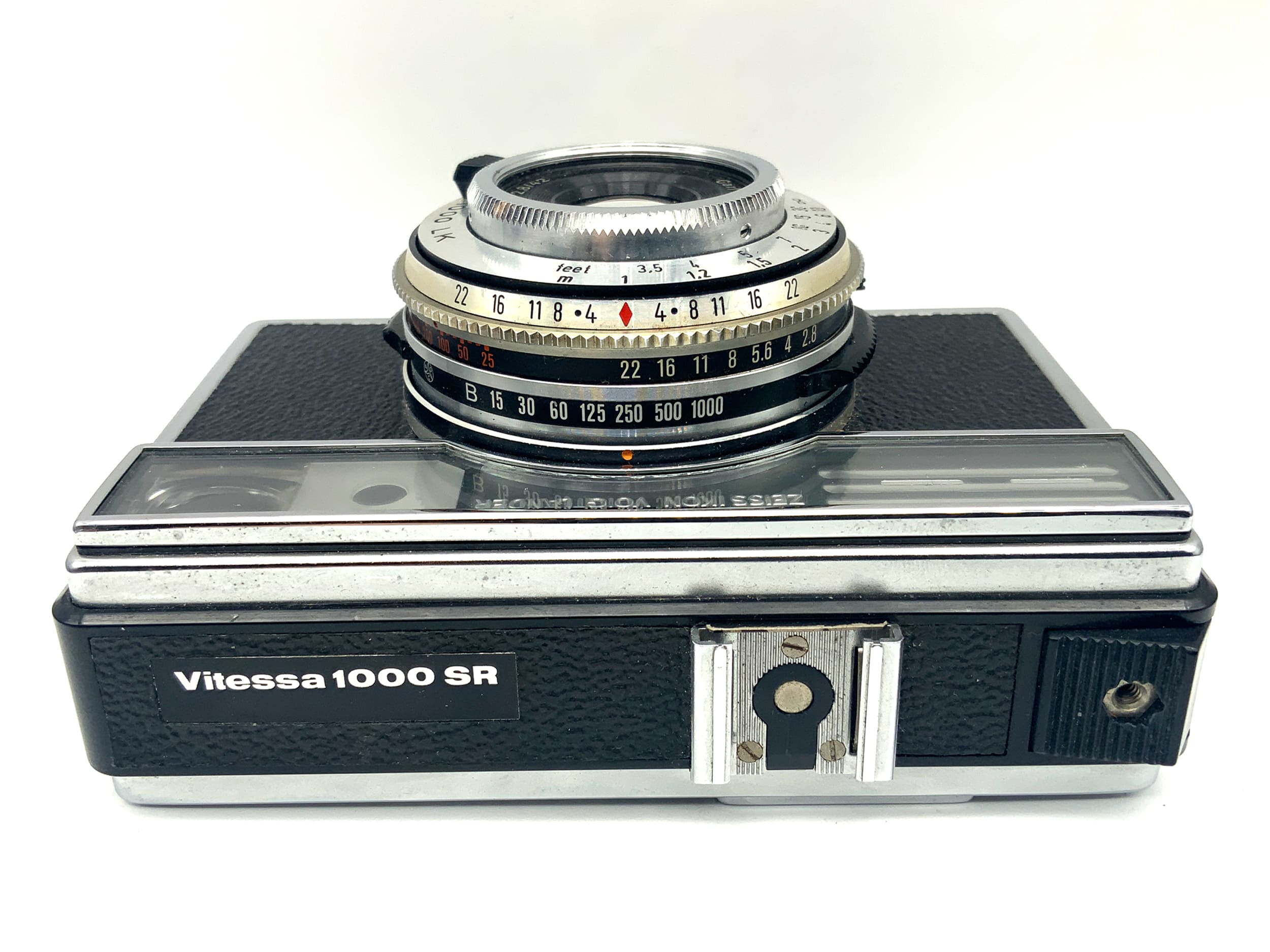 Appareil photo télémétrique Zeiss Ikon Vitessa 1000 SR avec objectif Carl Zeiss Tessar 2.8 50 mm