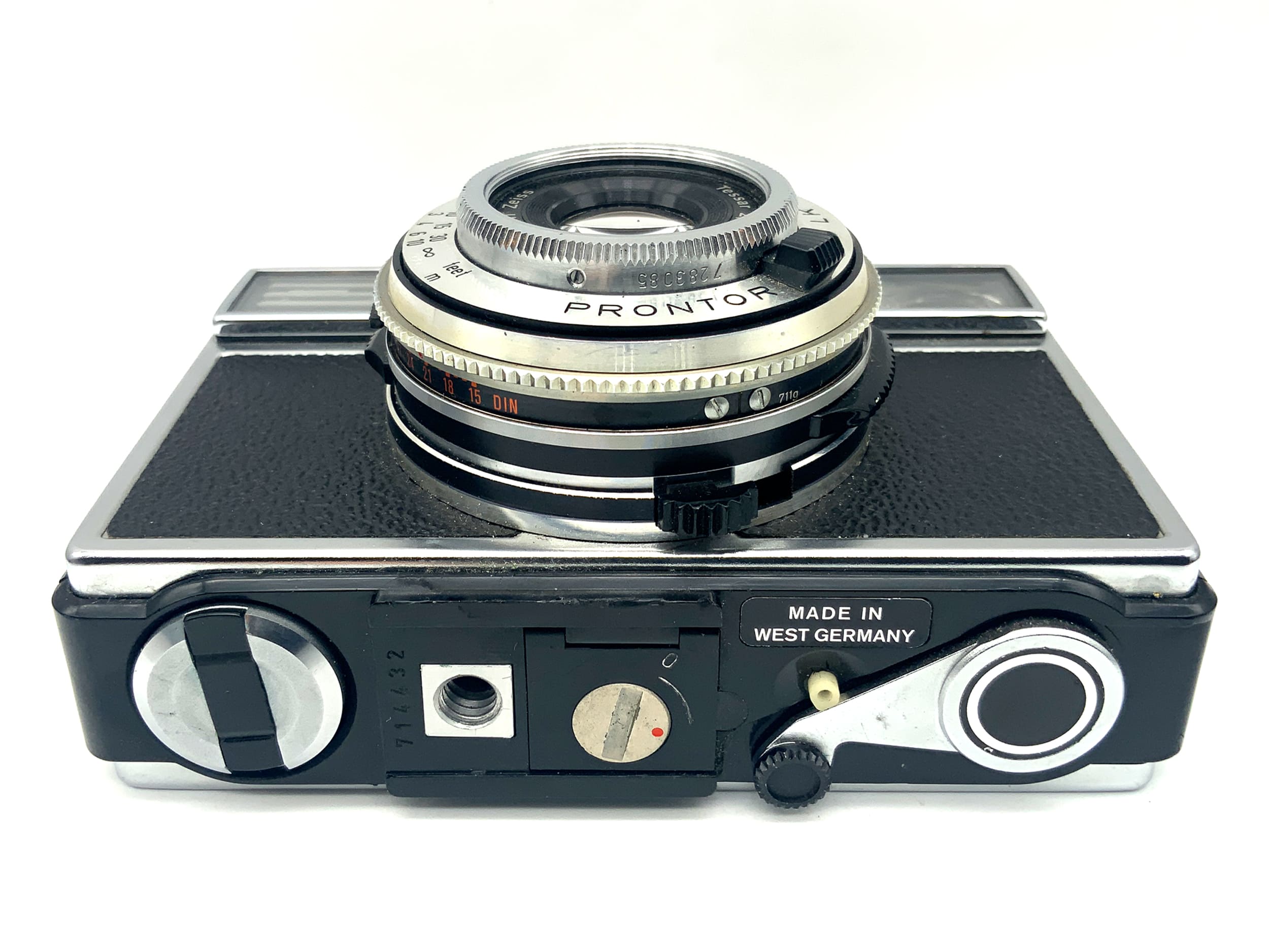 Appareil photo télémétrique Zeiss Ikon Vitessa 1000 SR avec objectif Carl Zeiss Tessar 2.8 50 mm