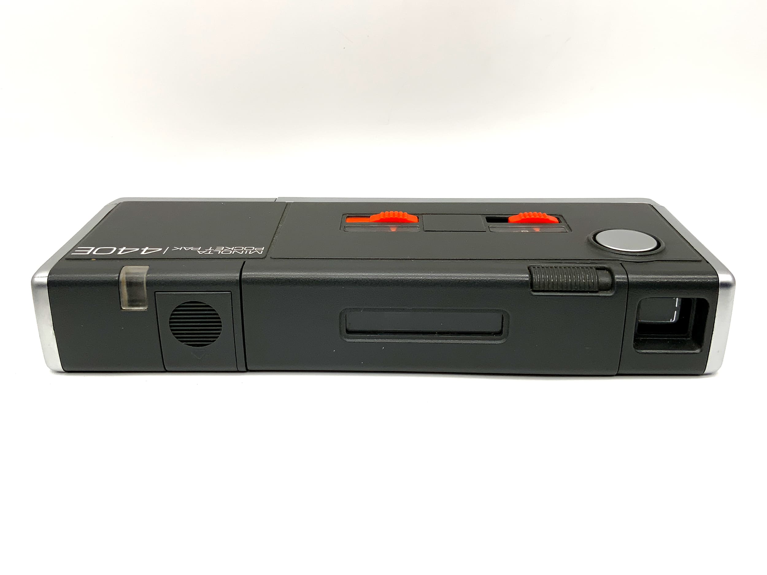 Minolta Pocket Pak 440E viewfinder camera, miniature camera, compact camera, analog camera
