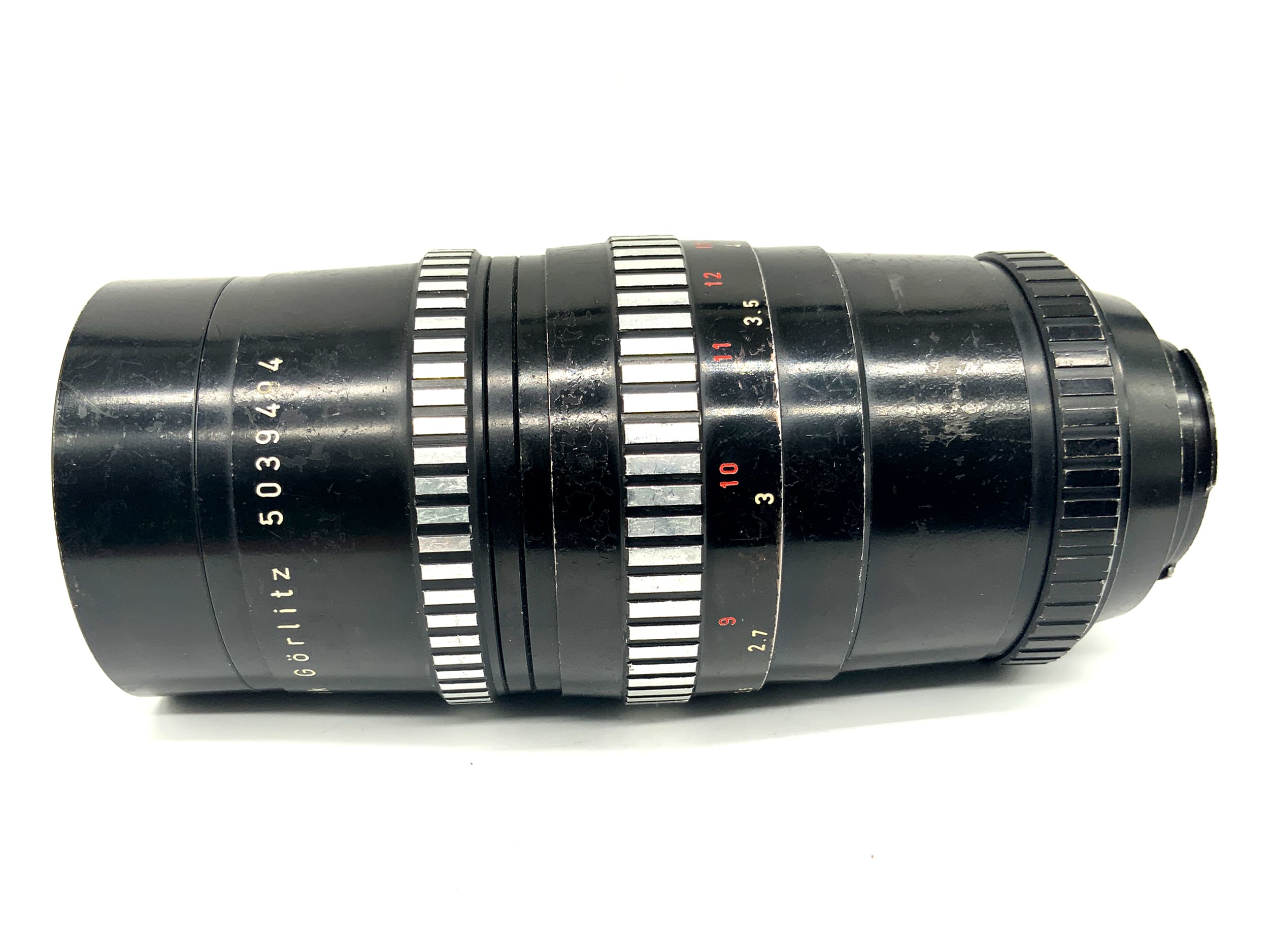 Meyer-Optik Görlitz Orestegor 15 Blades 200mm 1:4 Zebra Festbrennweite (EXA)