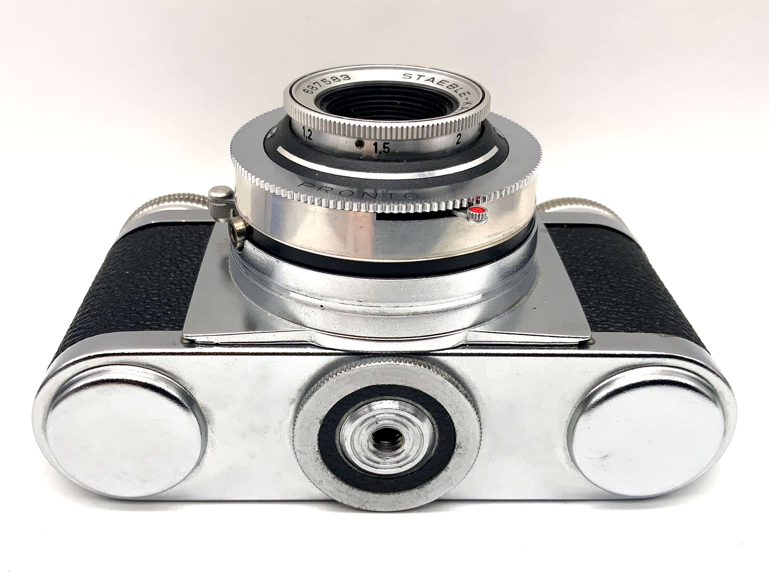 Braun Nürnberg Paxette viewfinder camera with Staeble-Kata 45mm 1:2.8 Prontor SVS