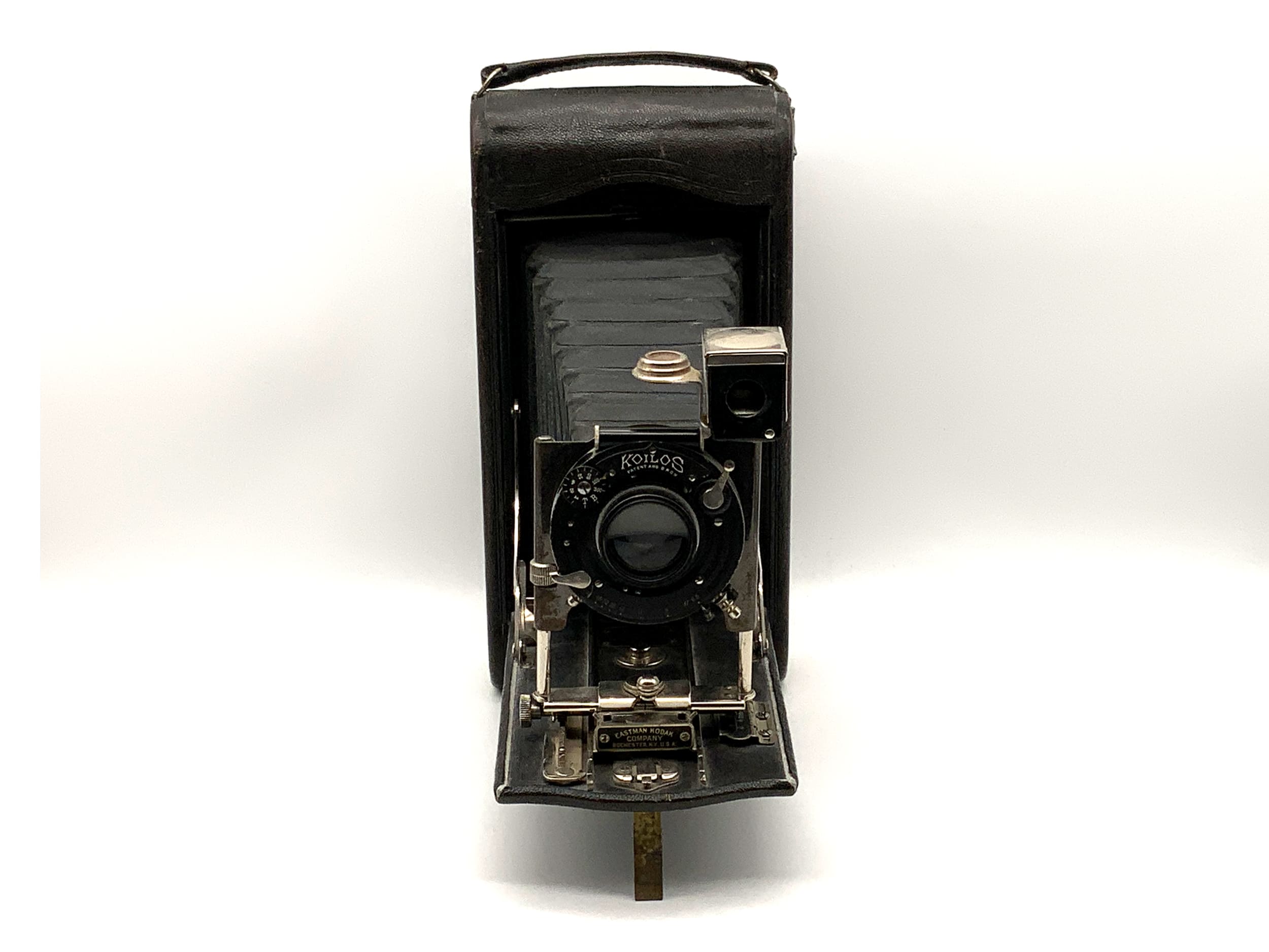 Appareil photo pliant spécial Kodak modèle 3A avec objectif anastigmatique Koilos