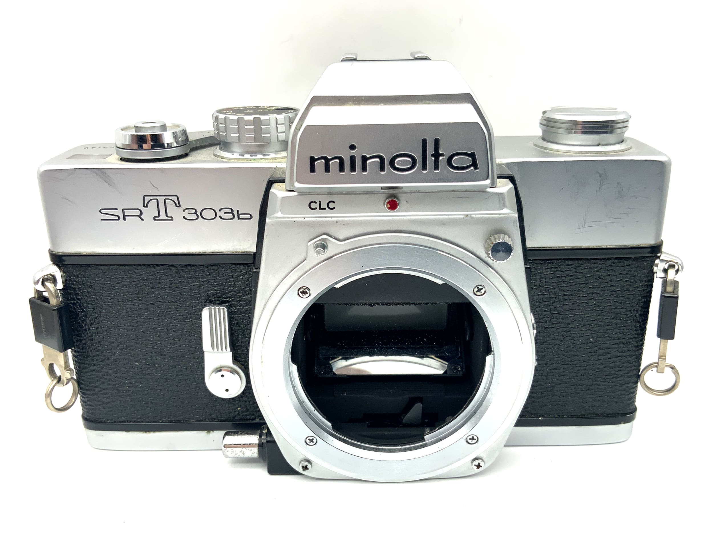 Minolta SRT 303b SLR 35mm Spiegelreflexkamera analog Body Gehäuse (Minolta MD)