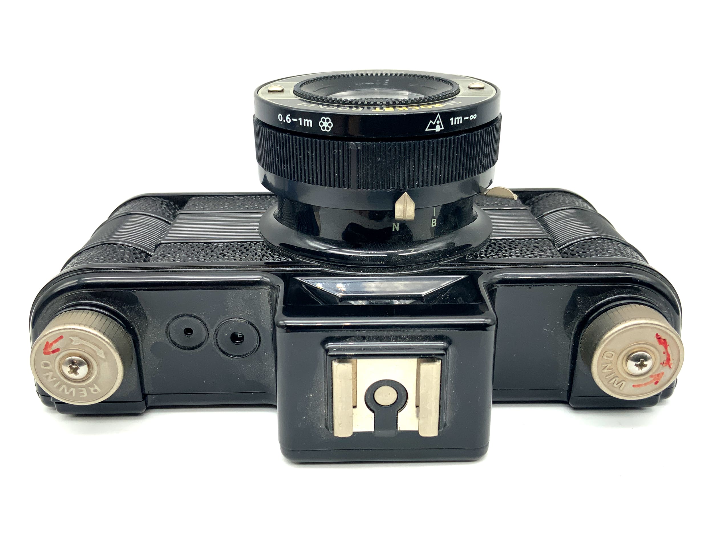 Appareil photo argentique Lomography SP Rocket avec viseur et objectif panoramique 30 mm f/10,8 (106°).