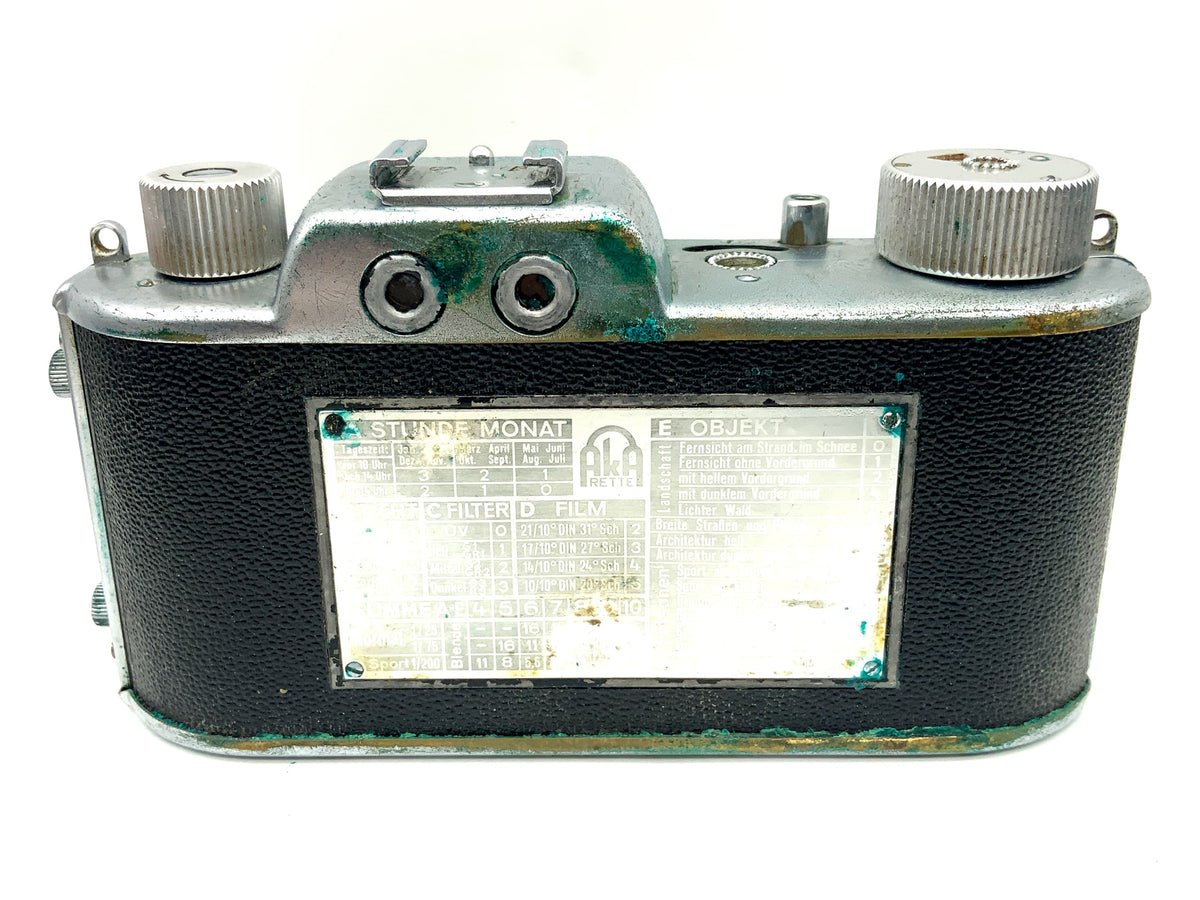 AKA Rette viewfinder camera with Schneider Kreuznach Radionar 50mm 1:3.5 analog camera