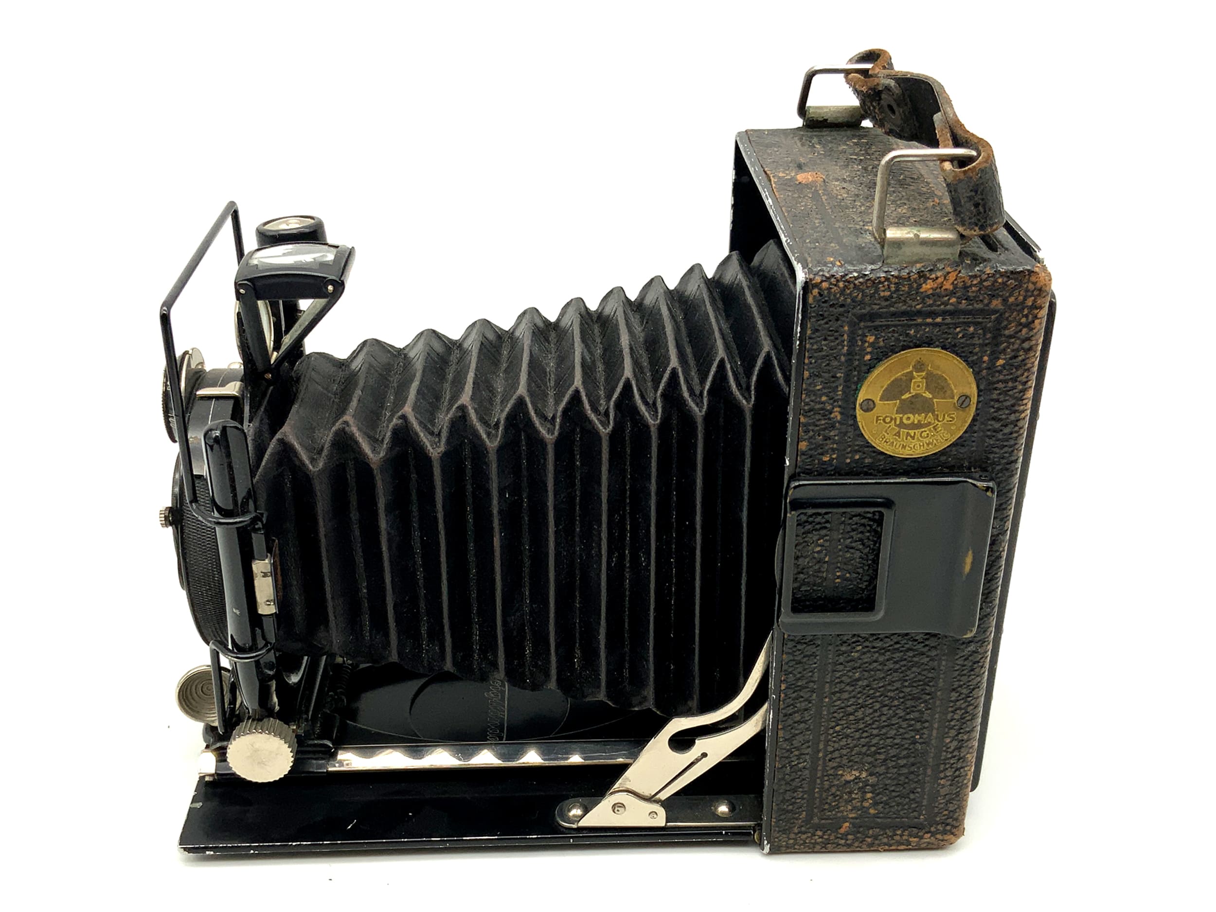 Caméra à plaque Voigtländer Avus avec Anastigmat Skopar 1:4,5 F=10,5cm Compur 0