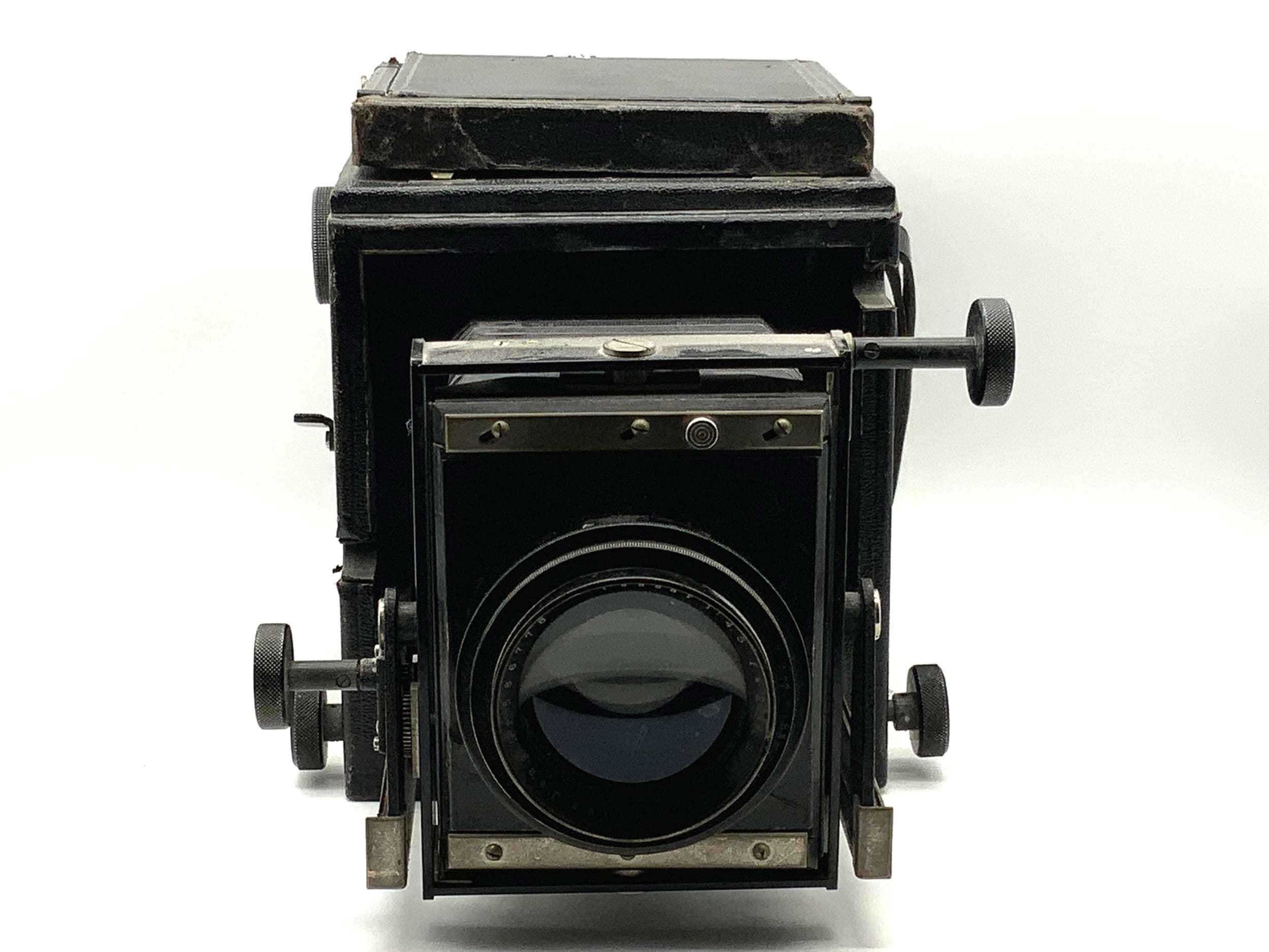 Appareil photo à plaque Mentor Atelier-Reflex avec objectif reflex analogique Tessar 1:4.5 f=25cm