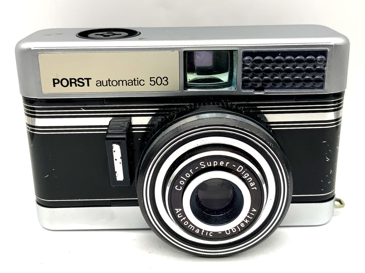 Appareil photo à visée automatique Porst 503 avec appareil photo analogique Color-Super-Dignar