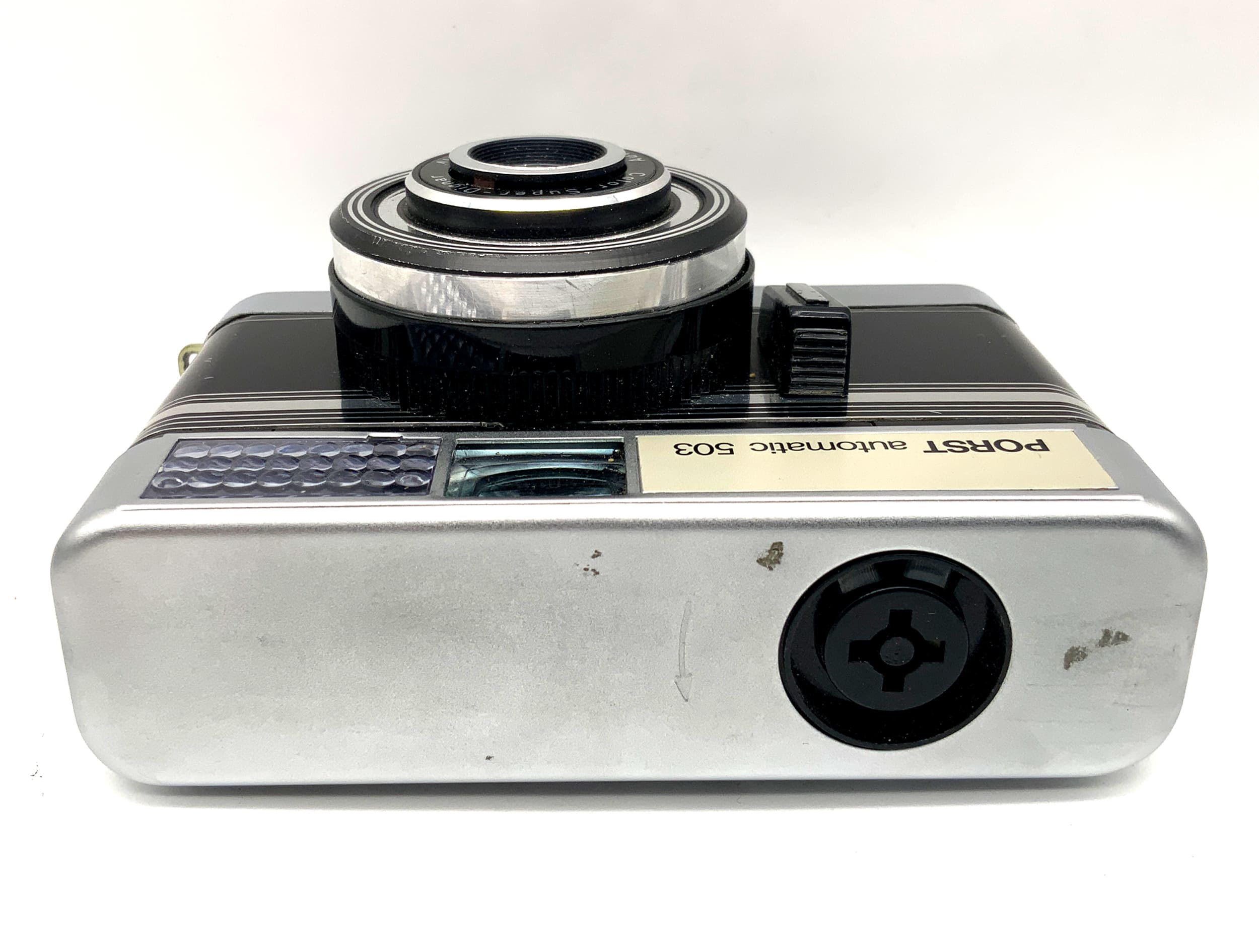 Appareil photo à visée automatique Porst 503 avec appareil photo analogique Color-Super-Dignar