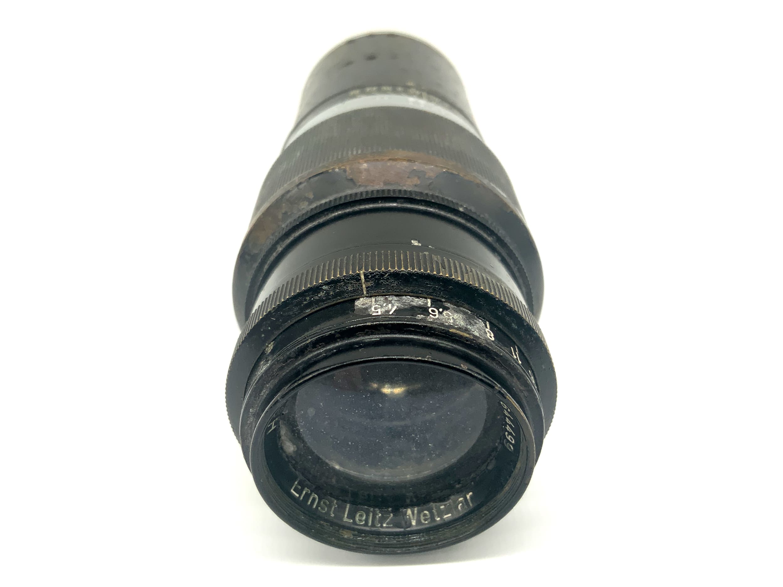 Ernst Leitz Wetzlar Hektor 13,5cm 1:4.5 Objektiv Festbrennweite (M39)