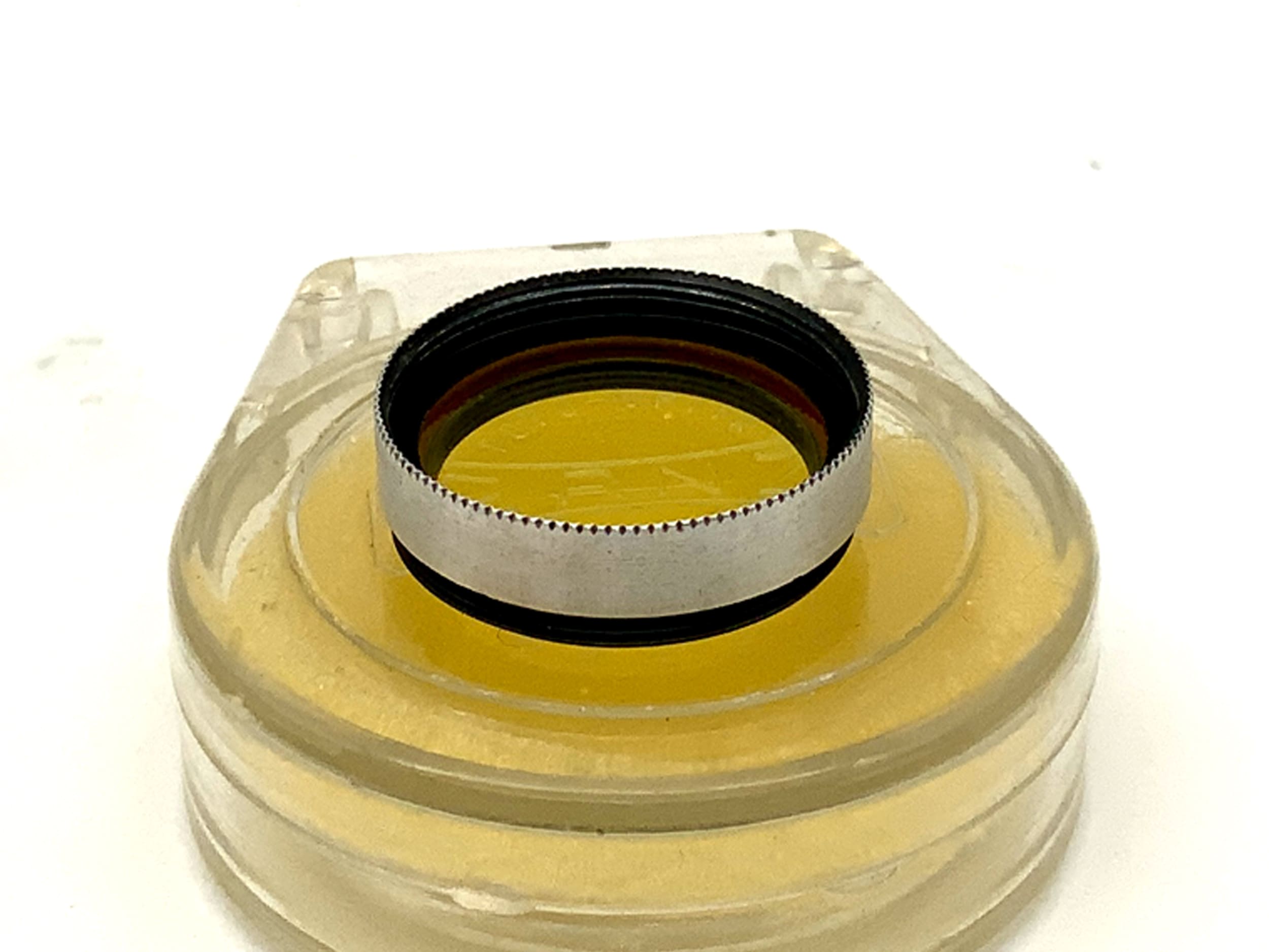 Arnz Jena color filter light yellow in case, 18mm filter thread