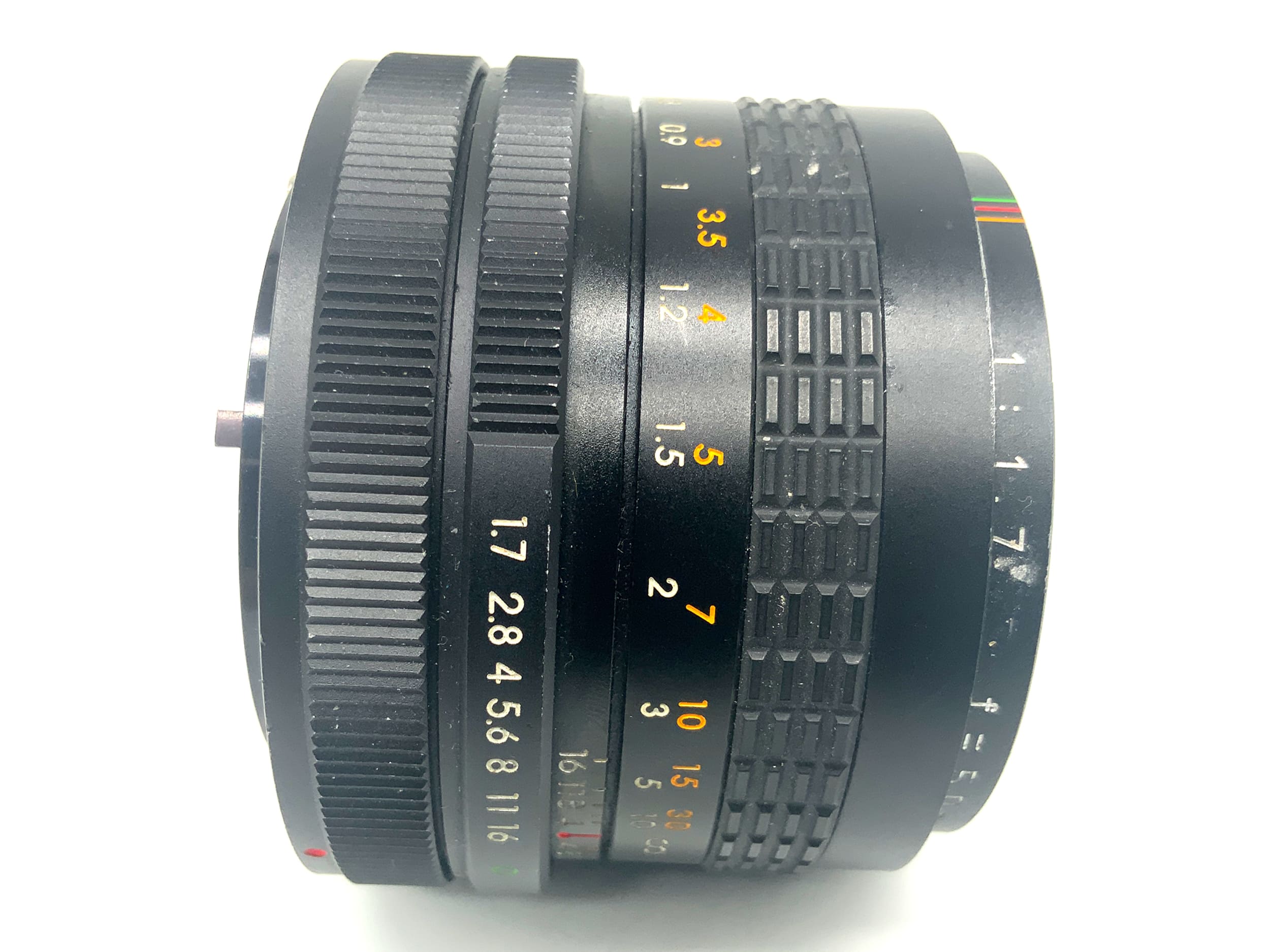 Makinon Auto MC 50mm 1:1.7 Objektiv Festbrennweite (Canon FD)