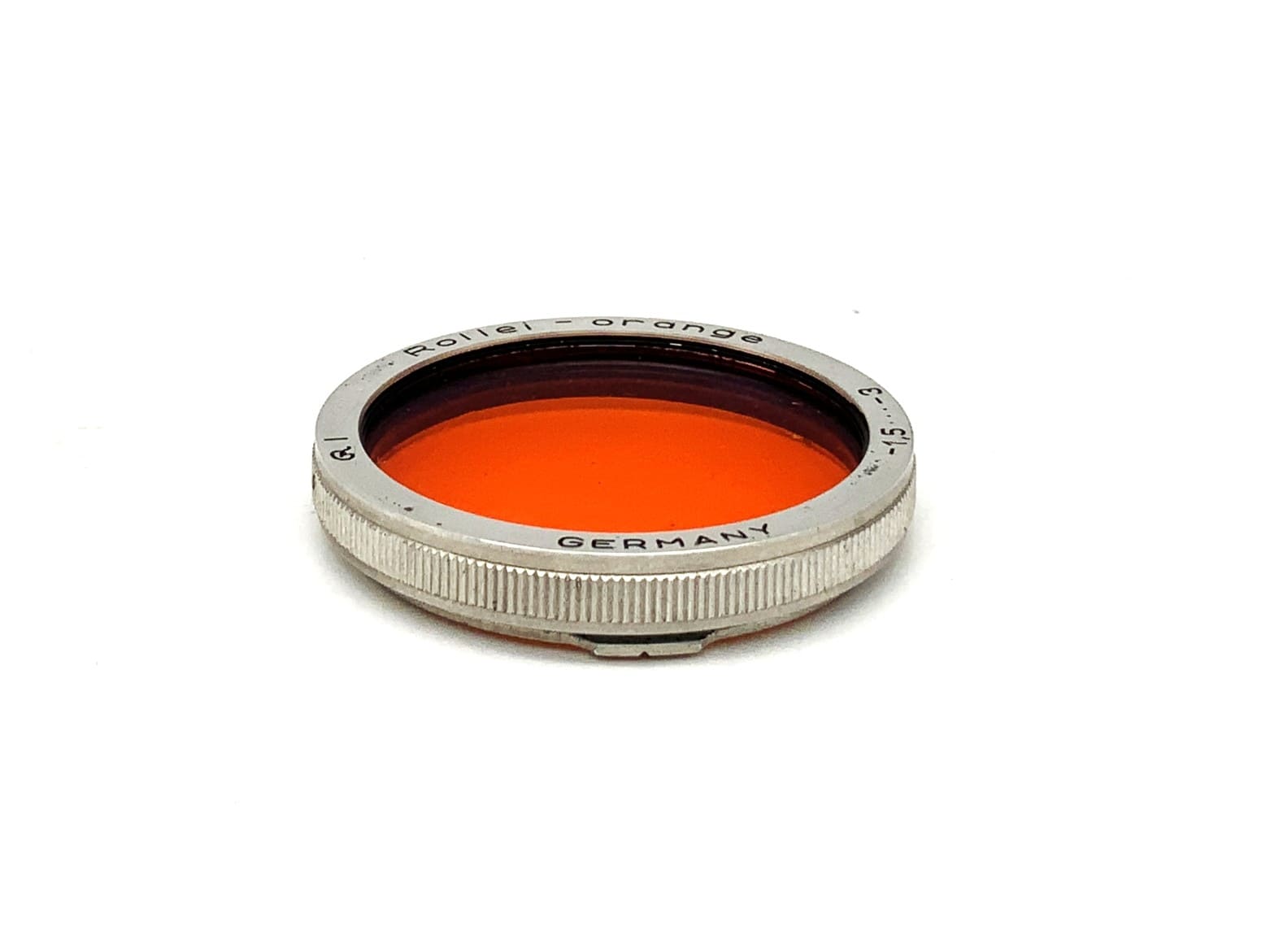 Rollei F&amp;H orange color filter -1.5…-3 in case, filter RI, filter thread