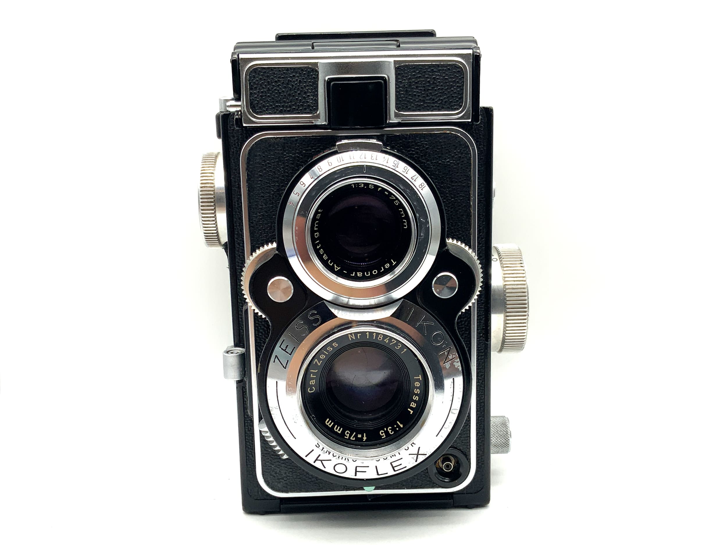 Zeiss Ikon Ikoflex Favorit 887/16 TLR Carl Zeiss Tessar 75mm 1:3.5 6x6 reflex bi-objectif
