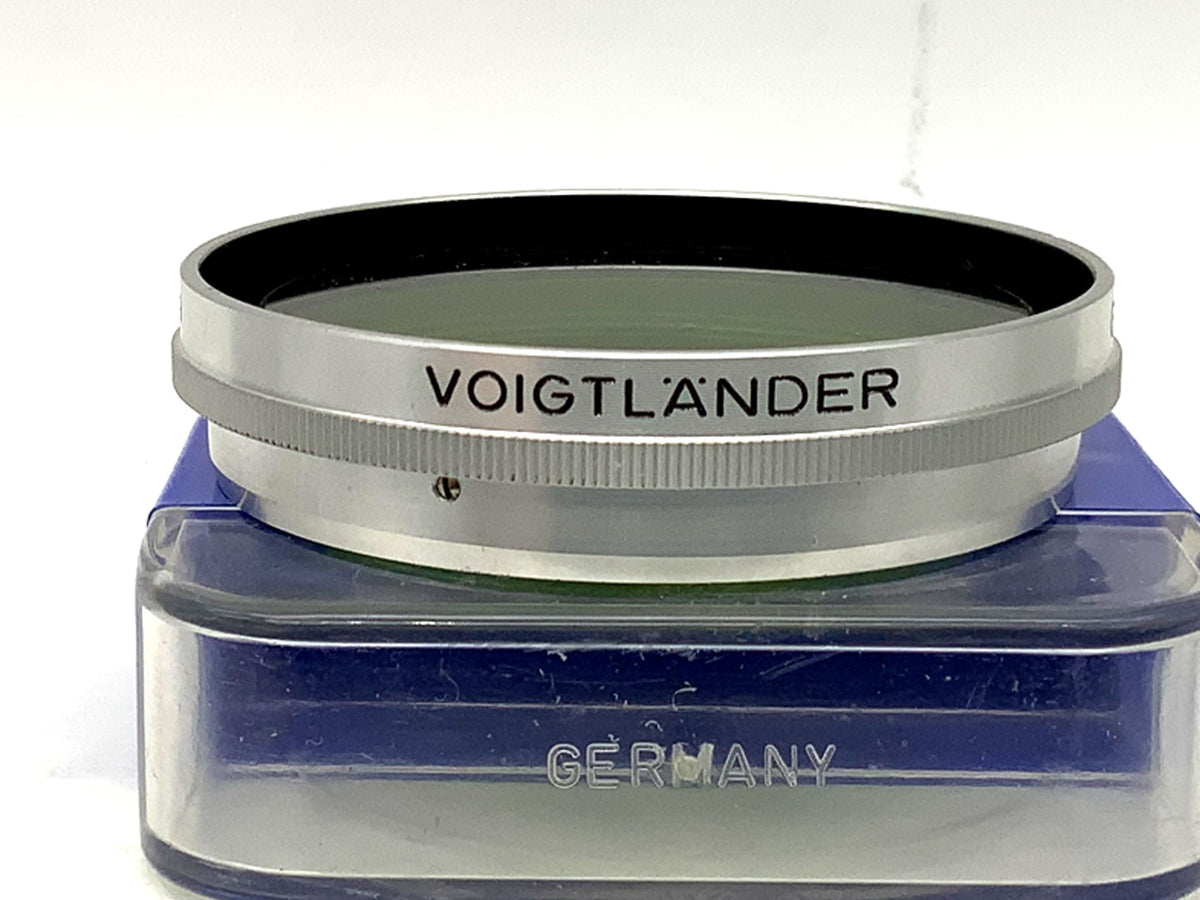 Voigtländer color filter 306/49 green/green size 49s AR in case, 49mm filter
