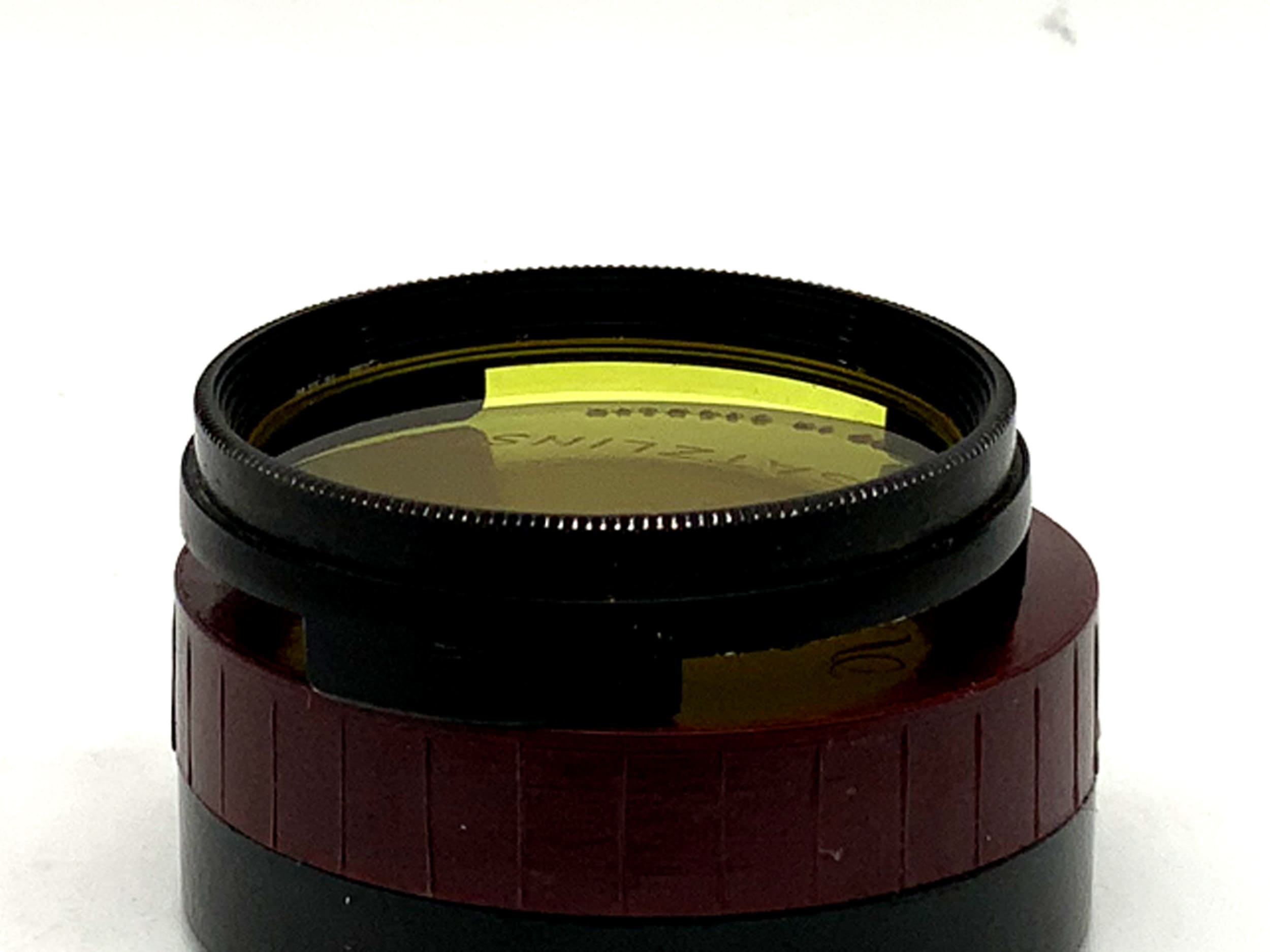Arnz Jena Ultrasorban color filter yellow/yellow slip-on filter in case 30.5mm